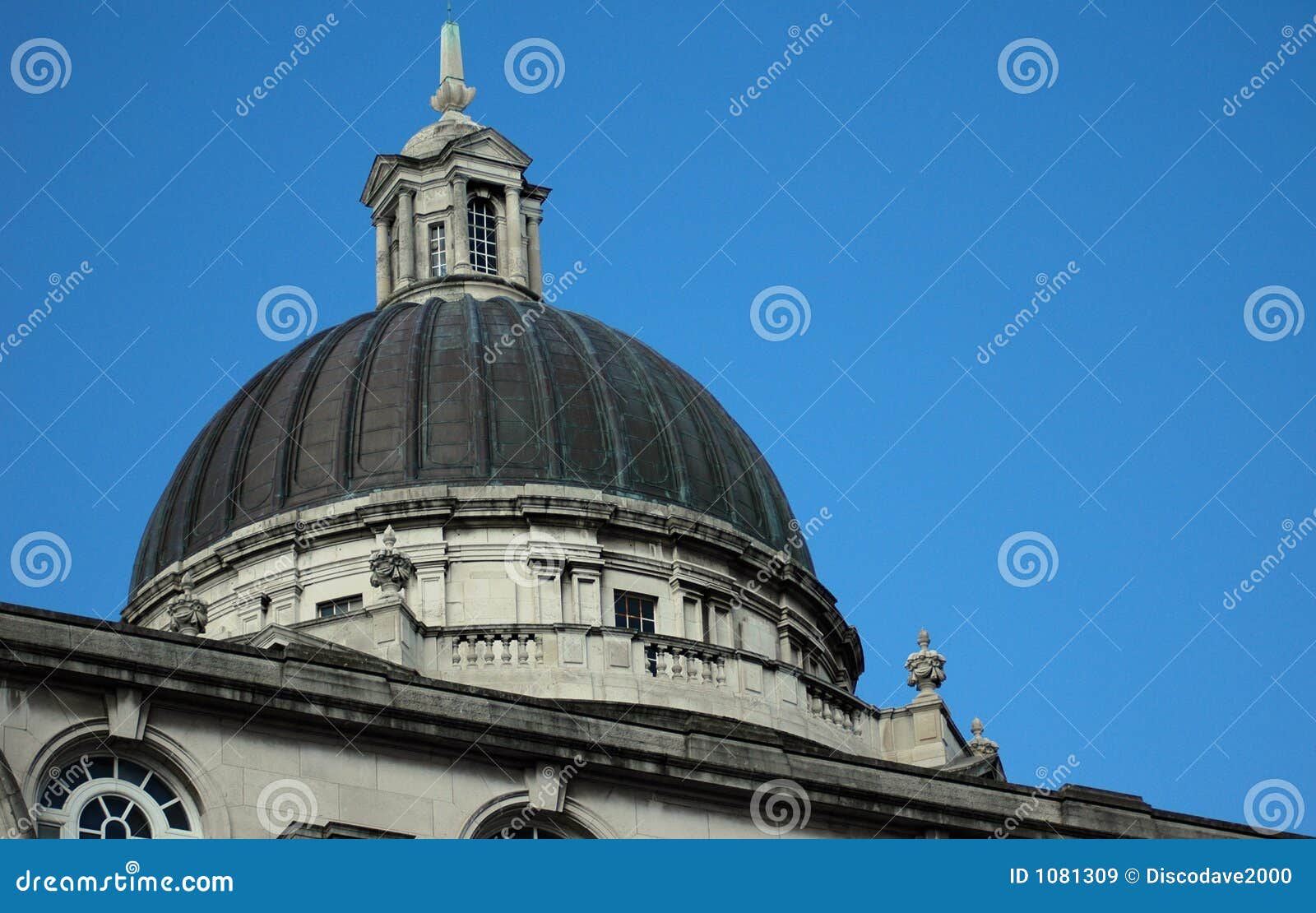 Building dome stock image. Image of high, liverpool, tower 1081309