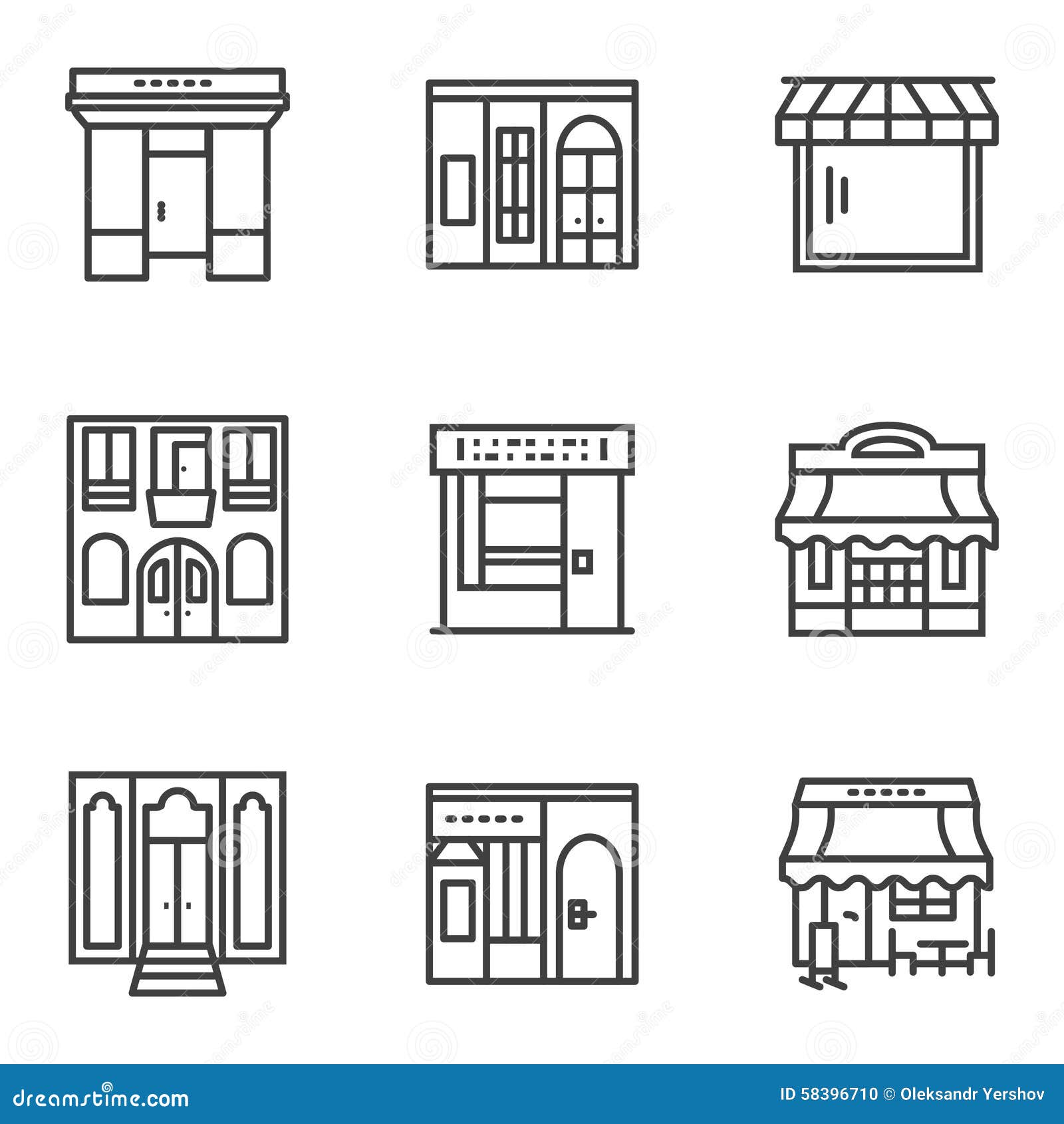 restaurant building clip art