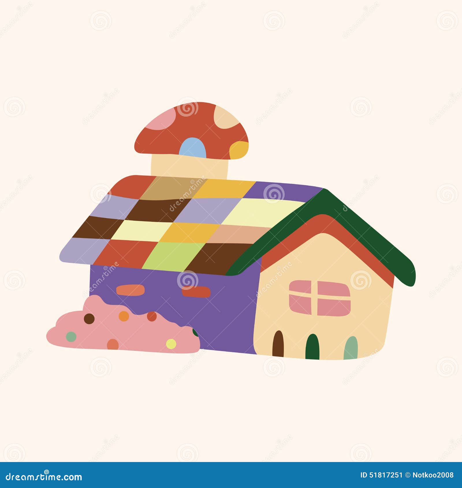 Building House Theme Elements,eps Stock Vector Illustration of