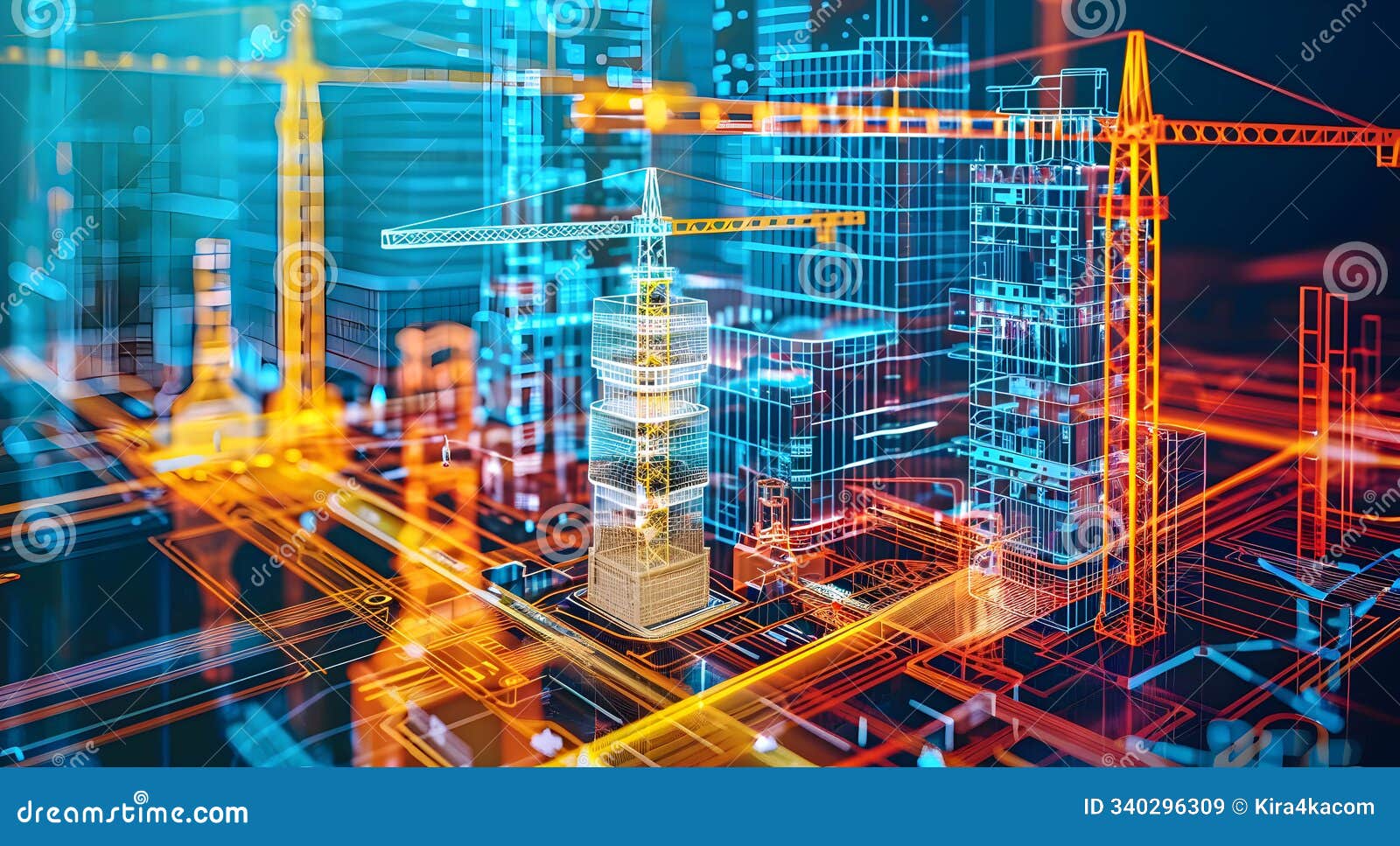 building information modeling (bim) software is used to plan and visualize construction projects in a digital
