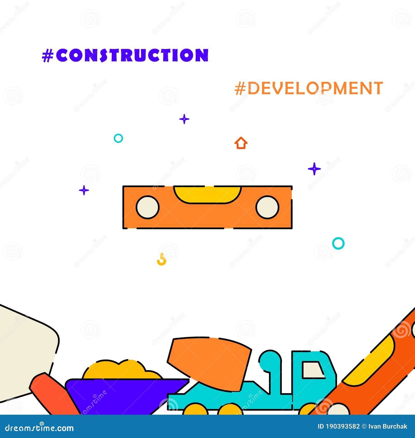 building level tool, finishing filled line icon, simple 