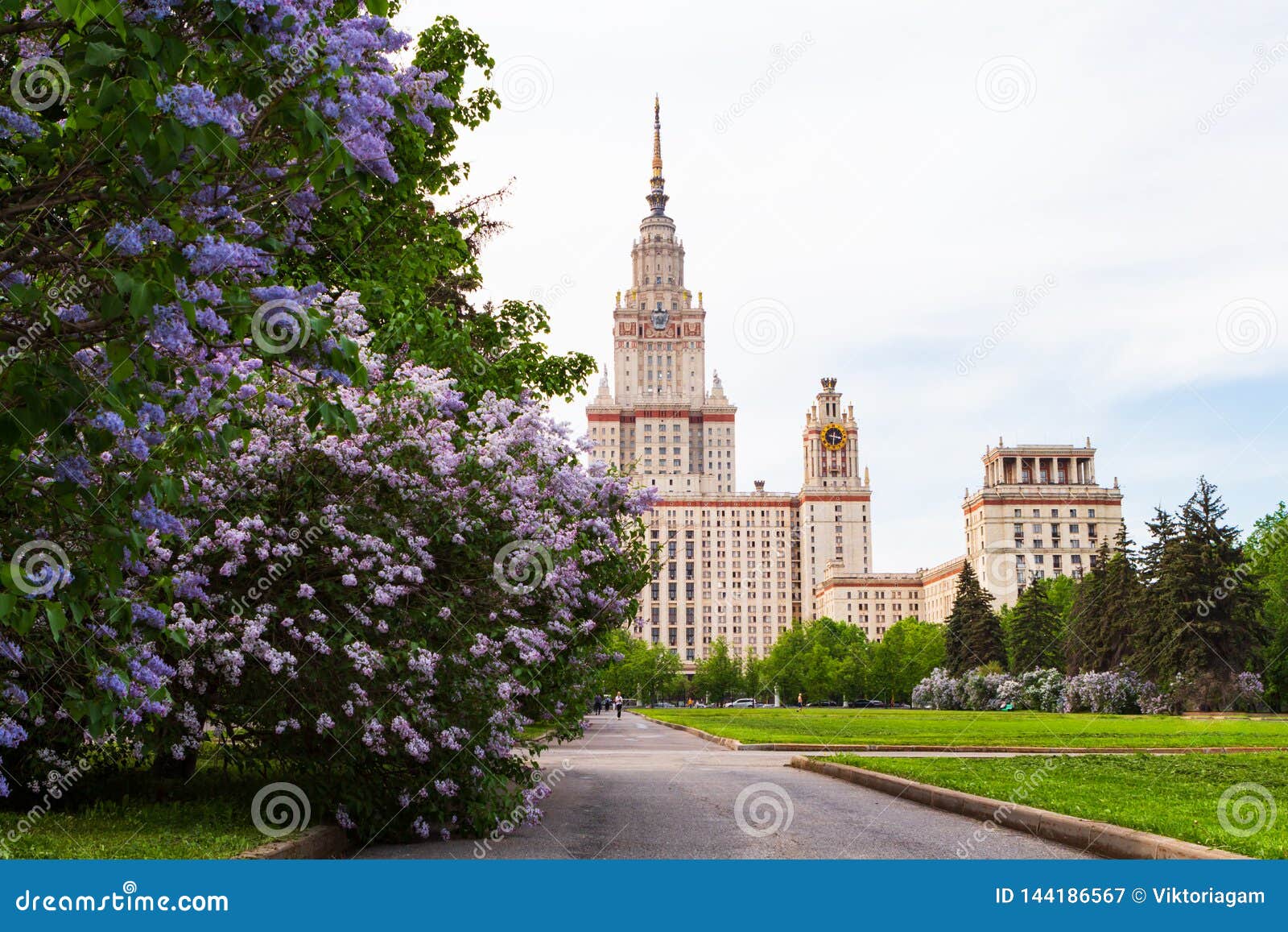 Spring in Moscow