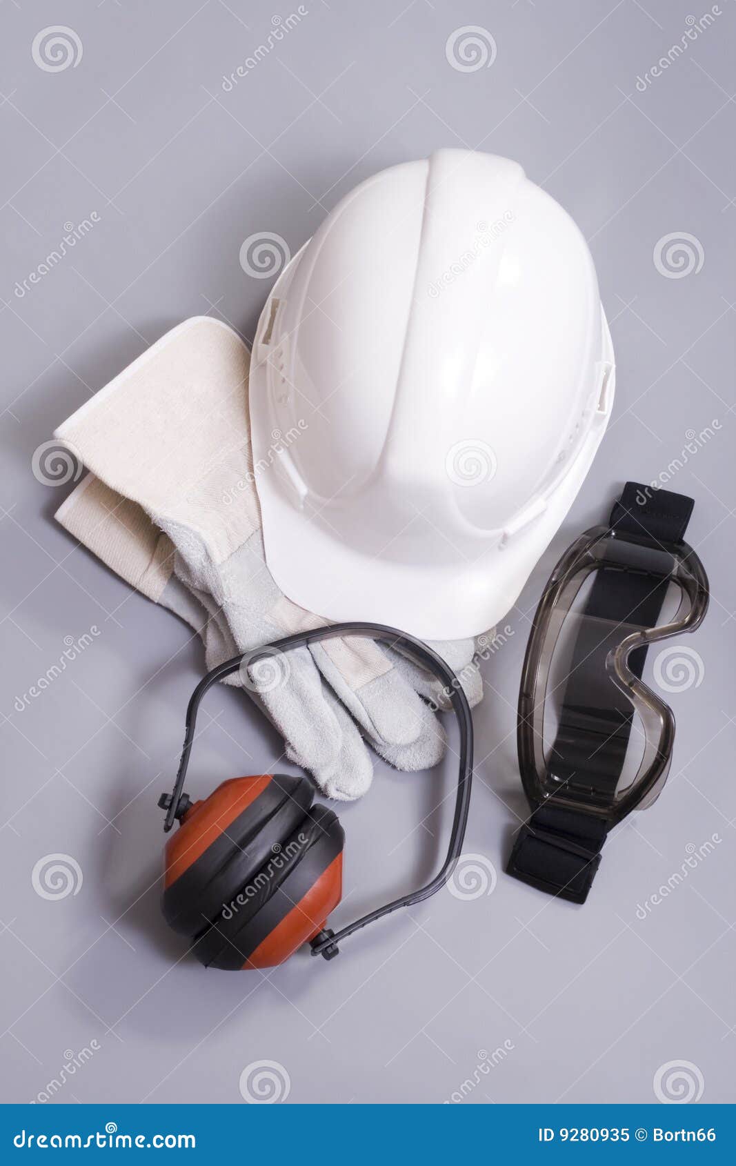 Building protective means stock image. Image of leather 9280935