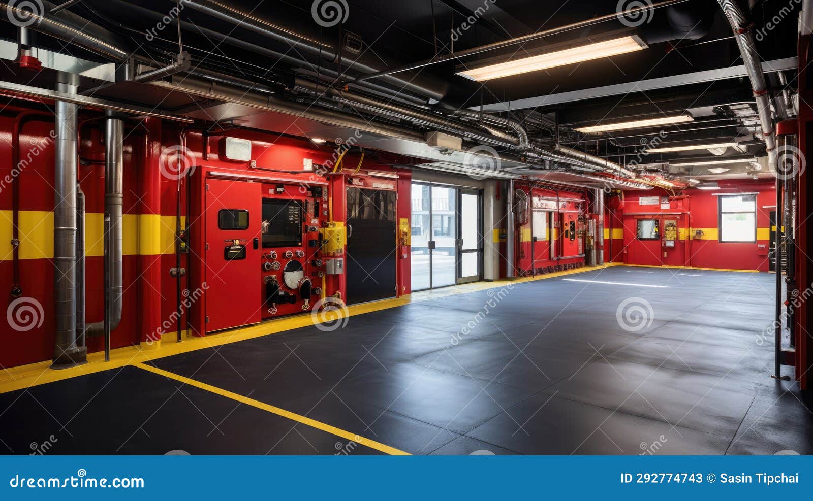 the building's fire protection system is ed to prevent fires and minimize their impact