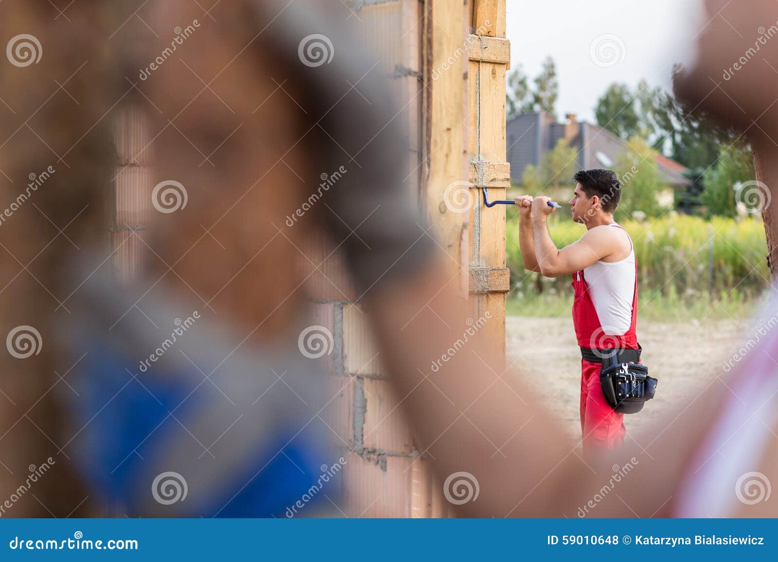 The building side stock photo. Image of employee, gauntlet 59010648