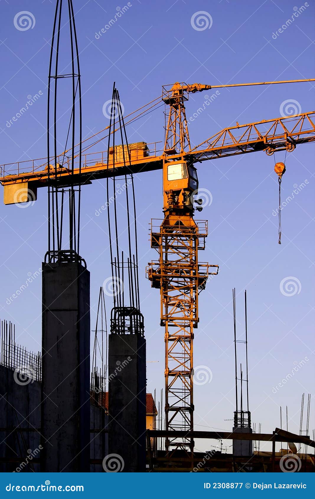 Building site stock image. Image of urban, industrial - 2308877