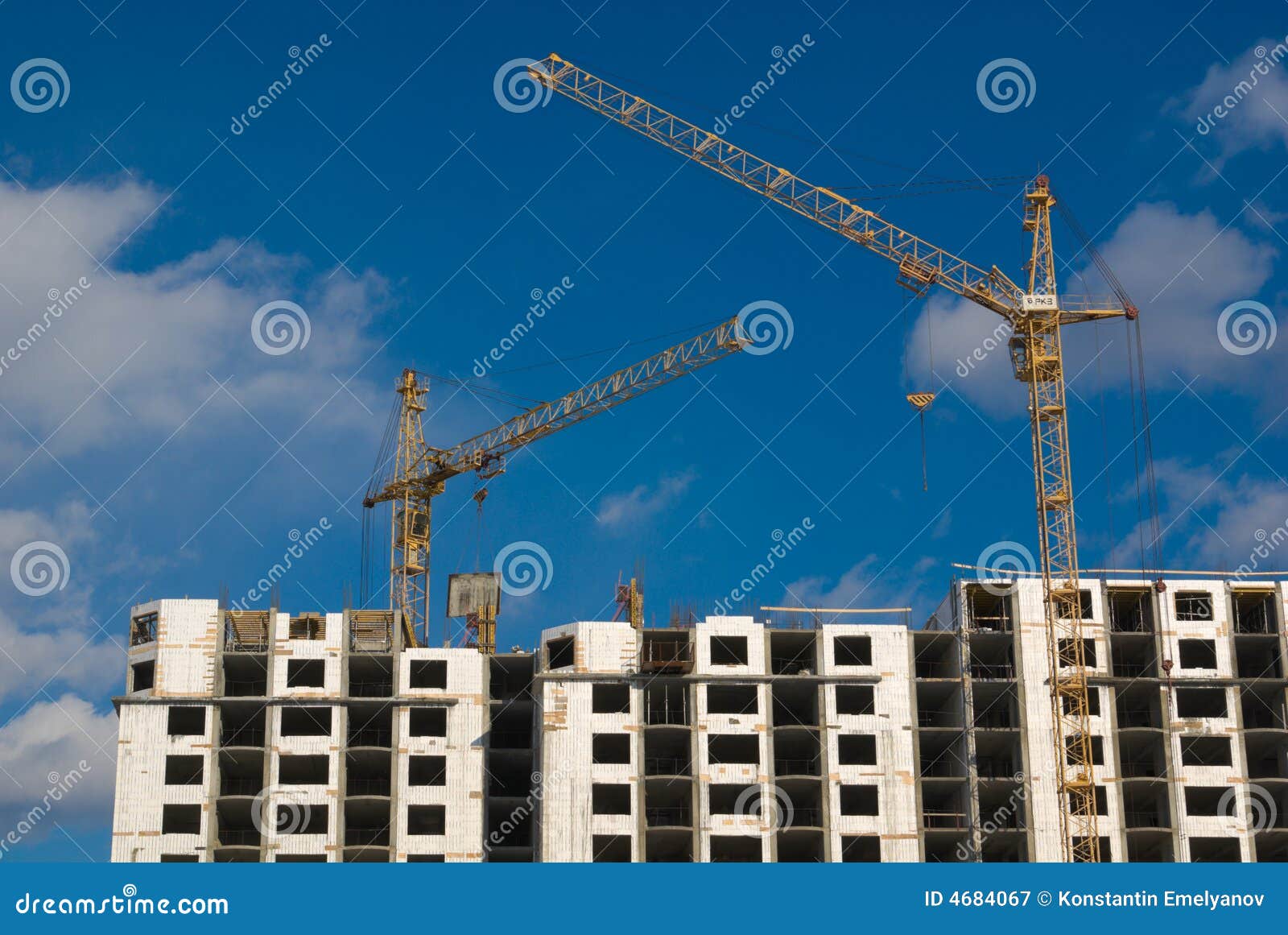 Building site stock image. Image of engineering, energy - 4684067