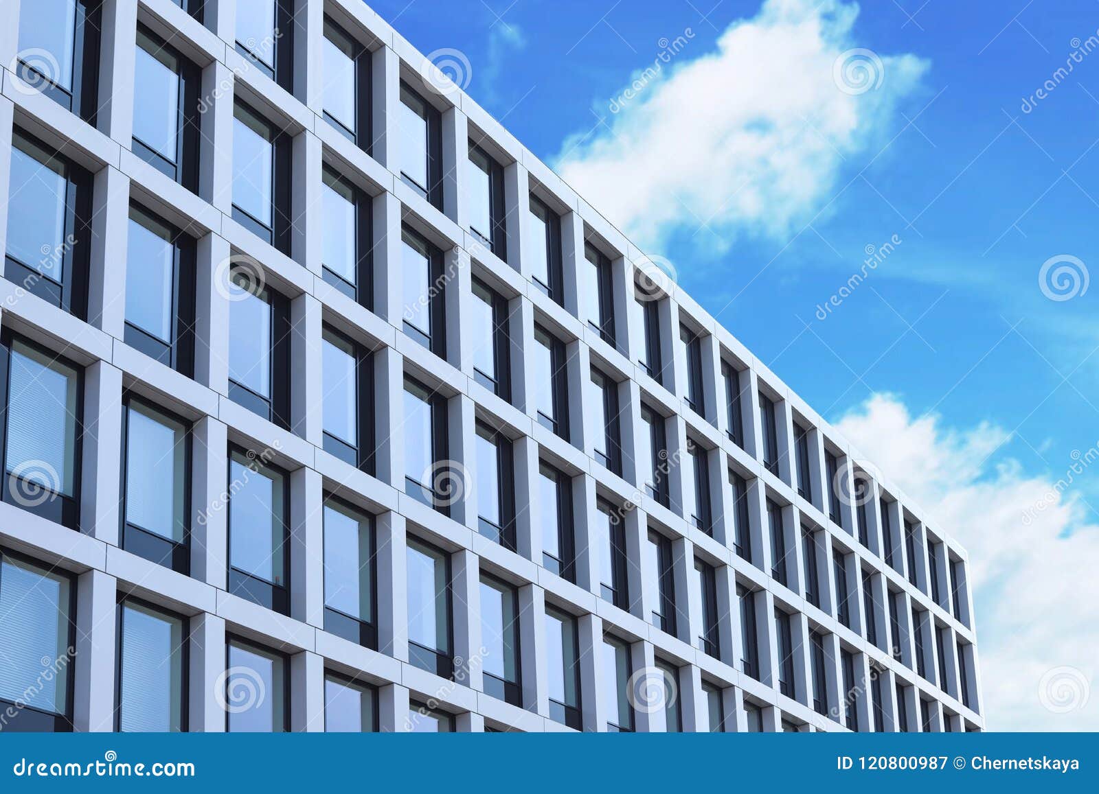 Building with Tinted Windows Stock Image - Image of high, outdoors ...