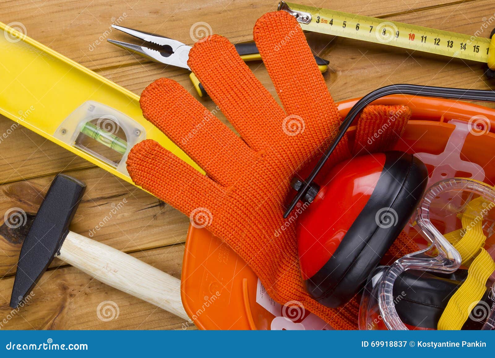 building tools and materials