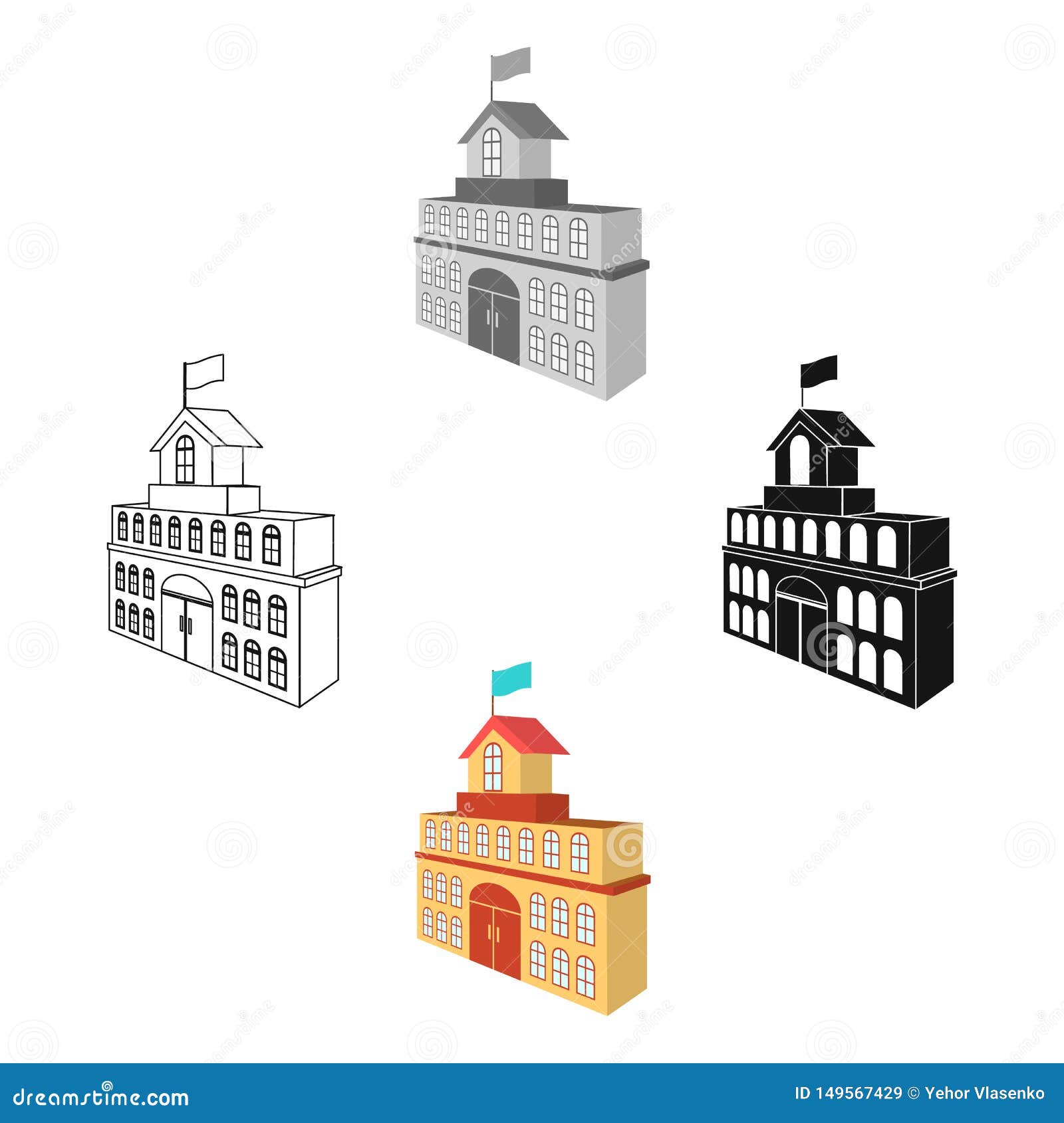 Town Hall Cartoon Stock Illustrations – 449 Town Hall Cartoon Stock