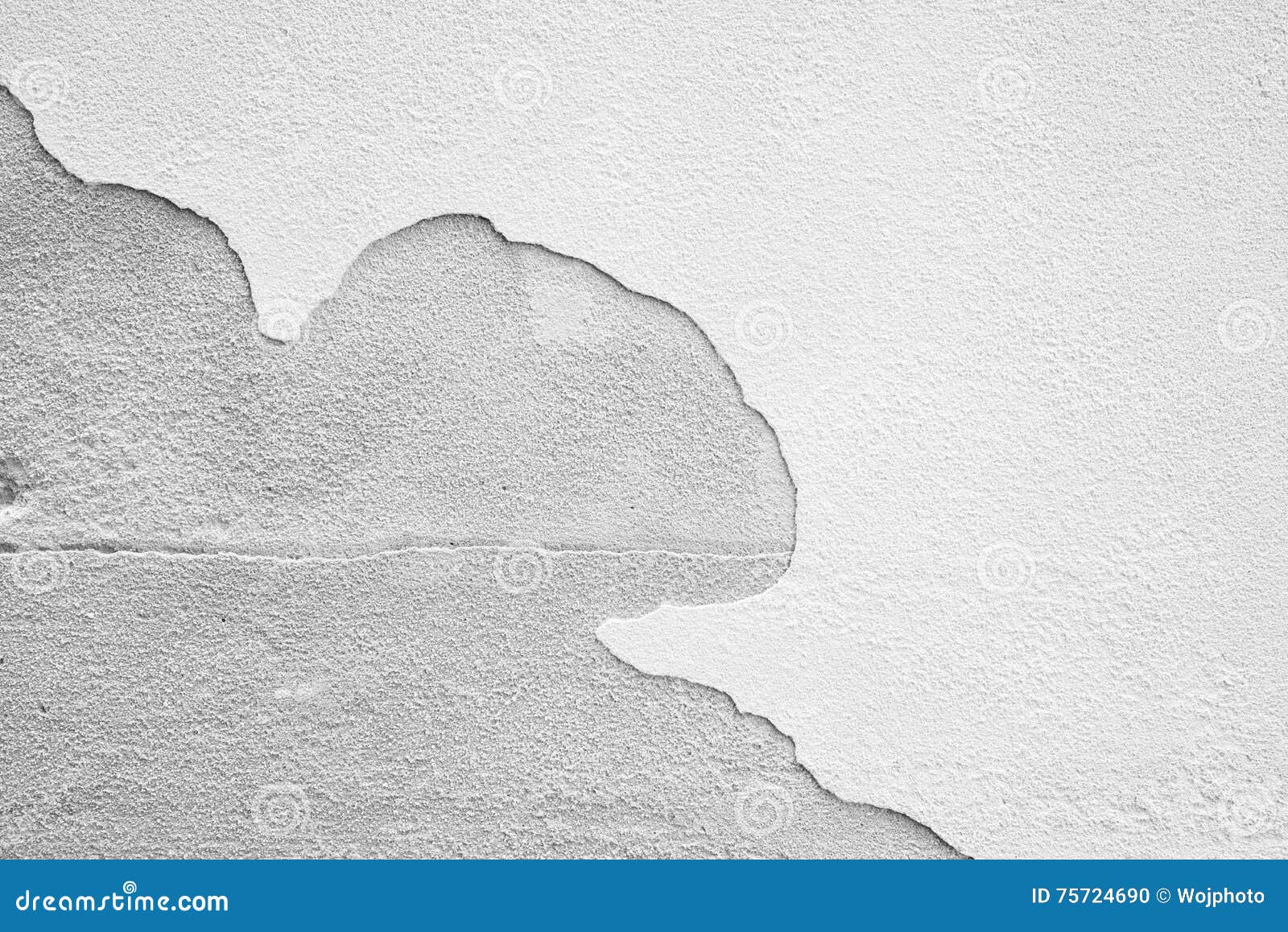 Building Wall with Bright Plaster Peeling Off Stock Photo Image of