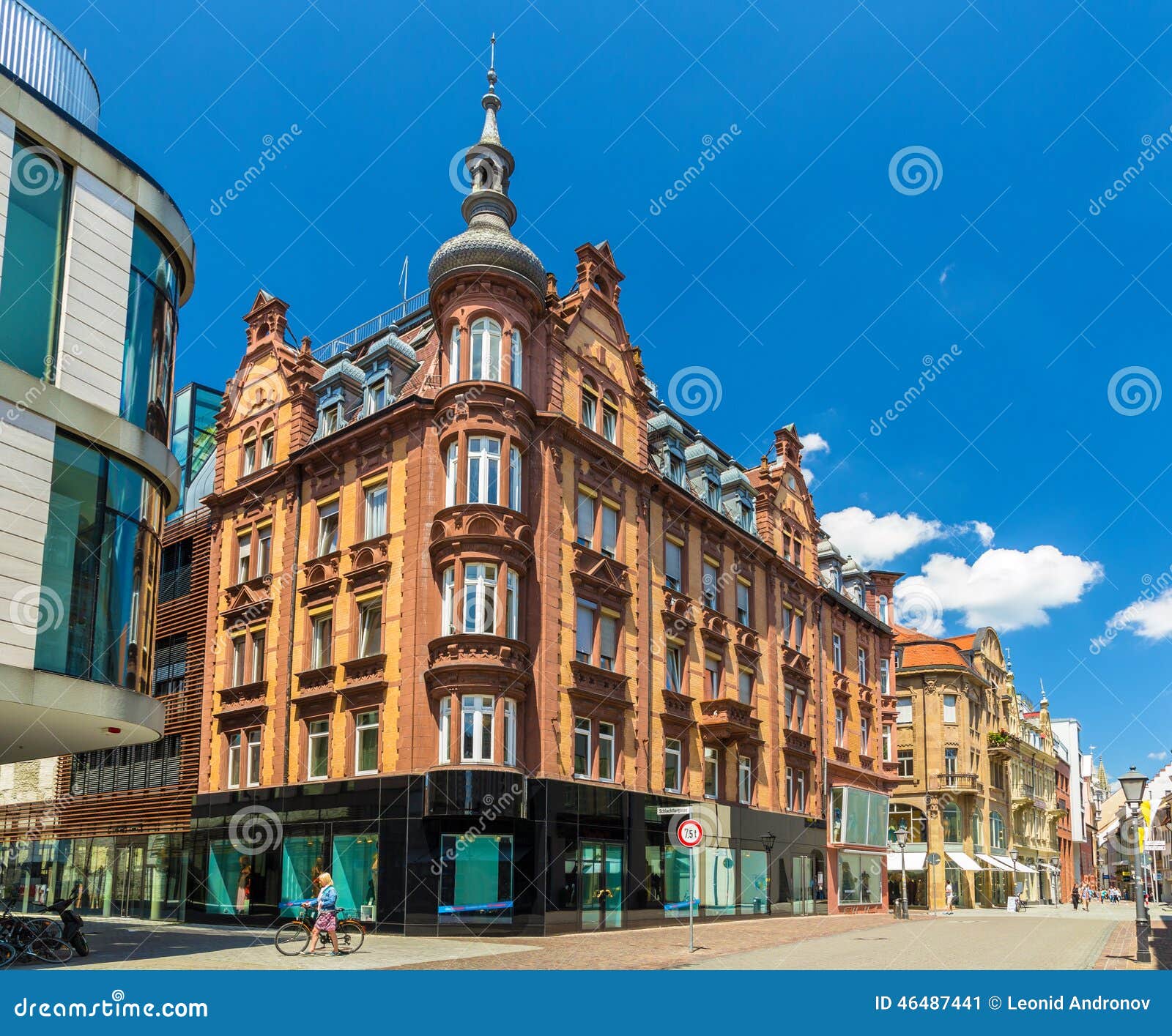 Buildings In The City Centre Of Konstanz Germany Stock Image Image Of Constance Ancient 46487441