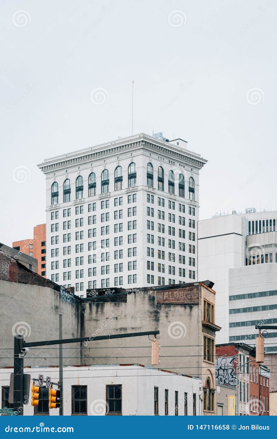 Buildings in Downtown Baltimore, Maryland Stock Photo Image of buildings, color 147116658