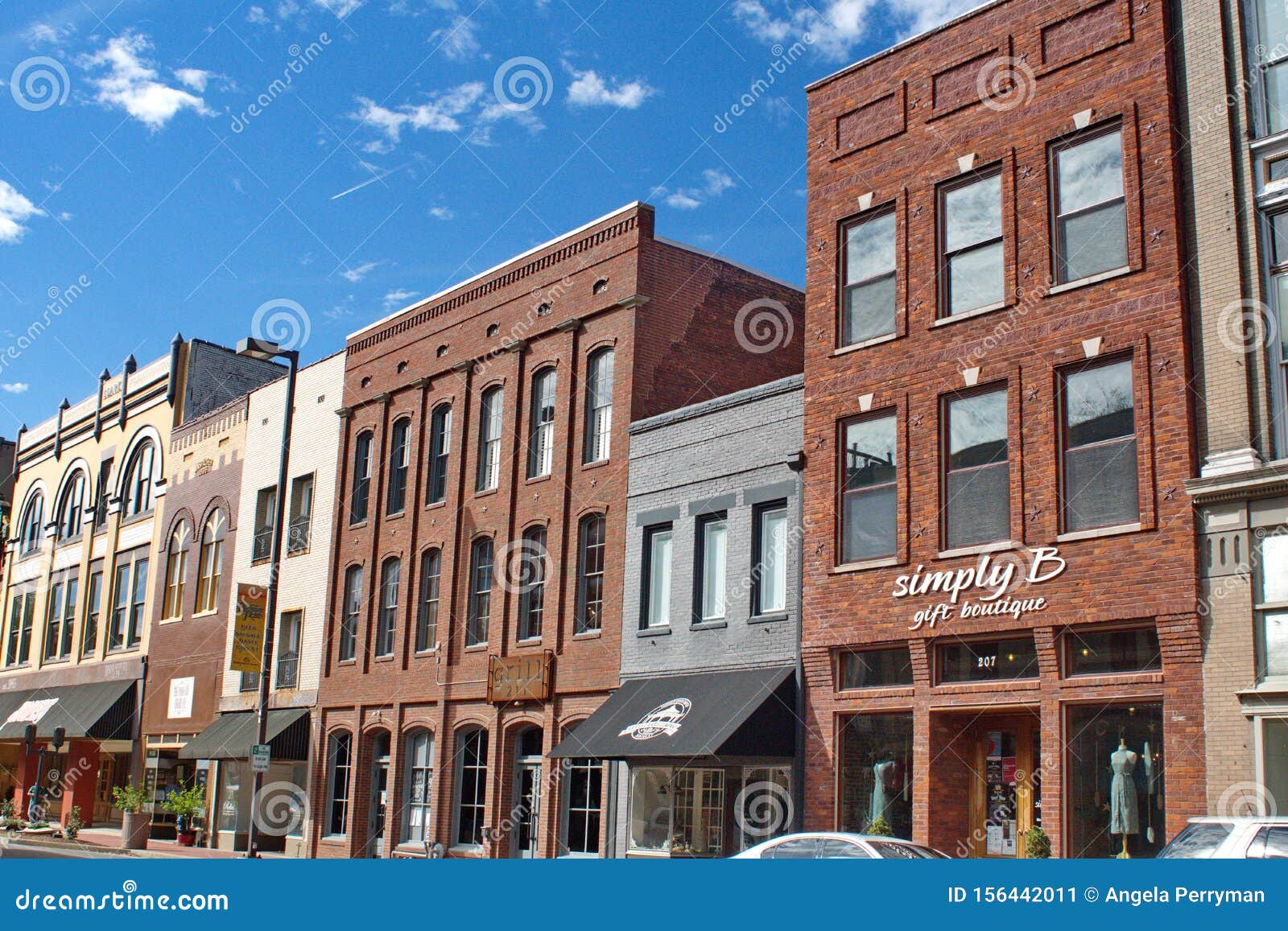 Buildings in Downtown Paducah Editorial Photo Image of america