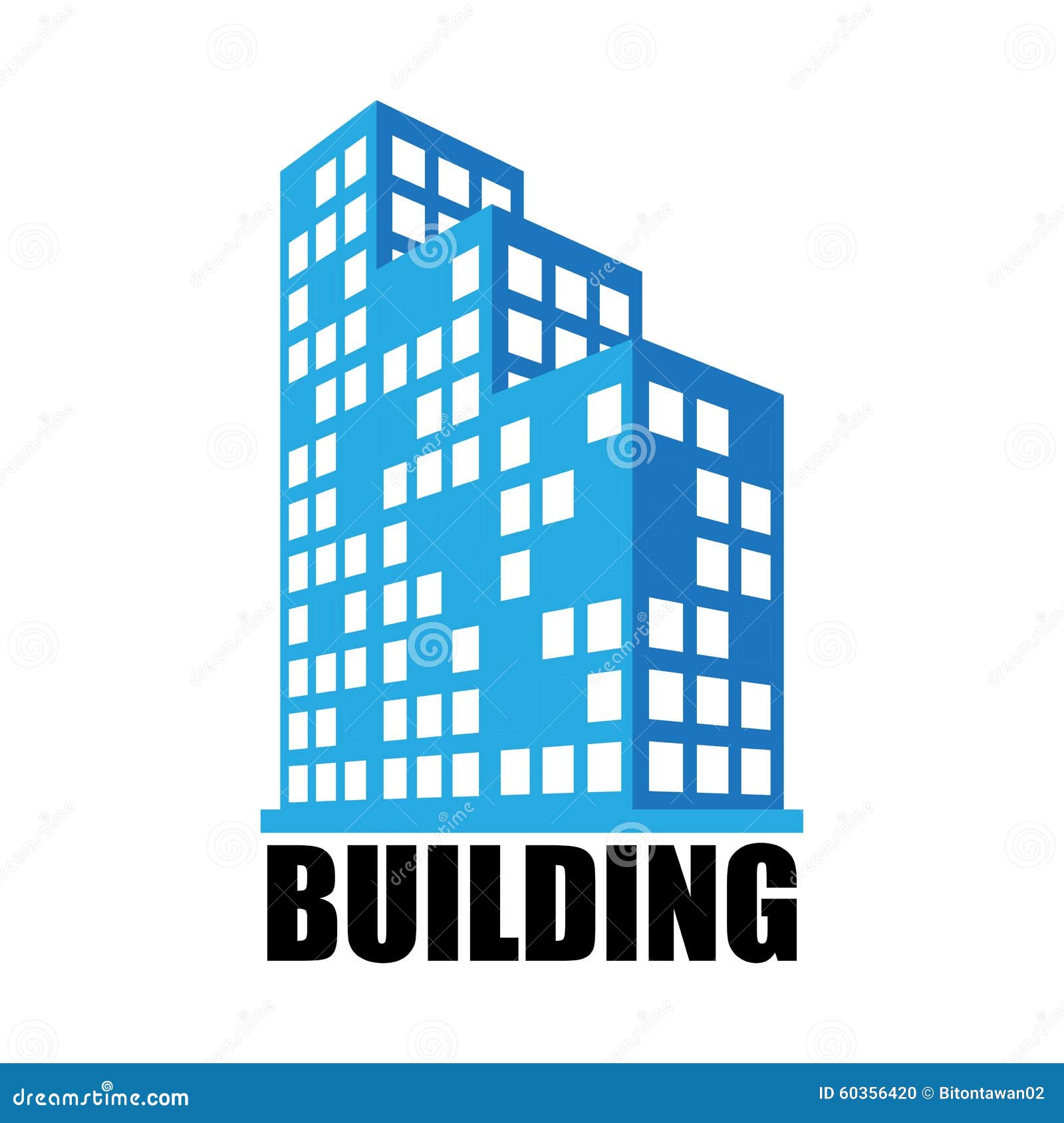buildings and office icon