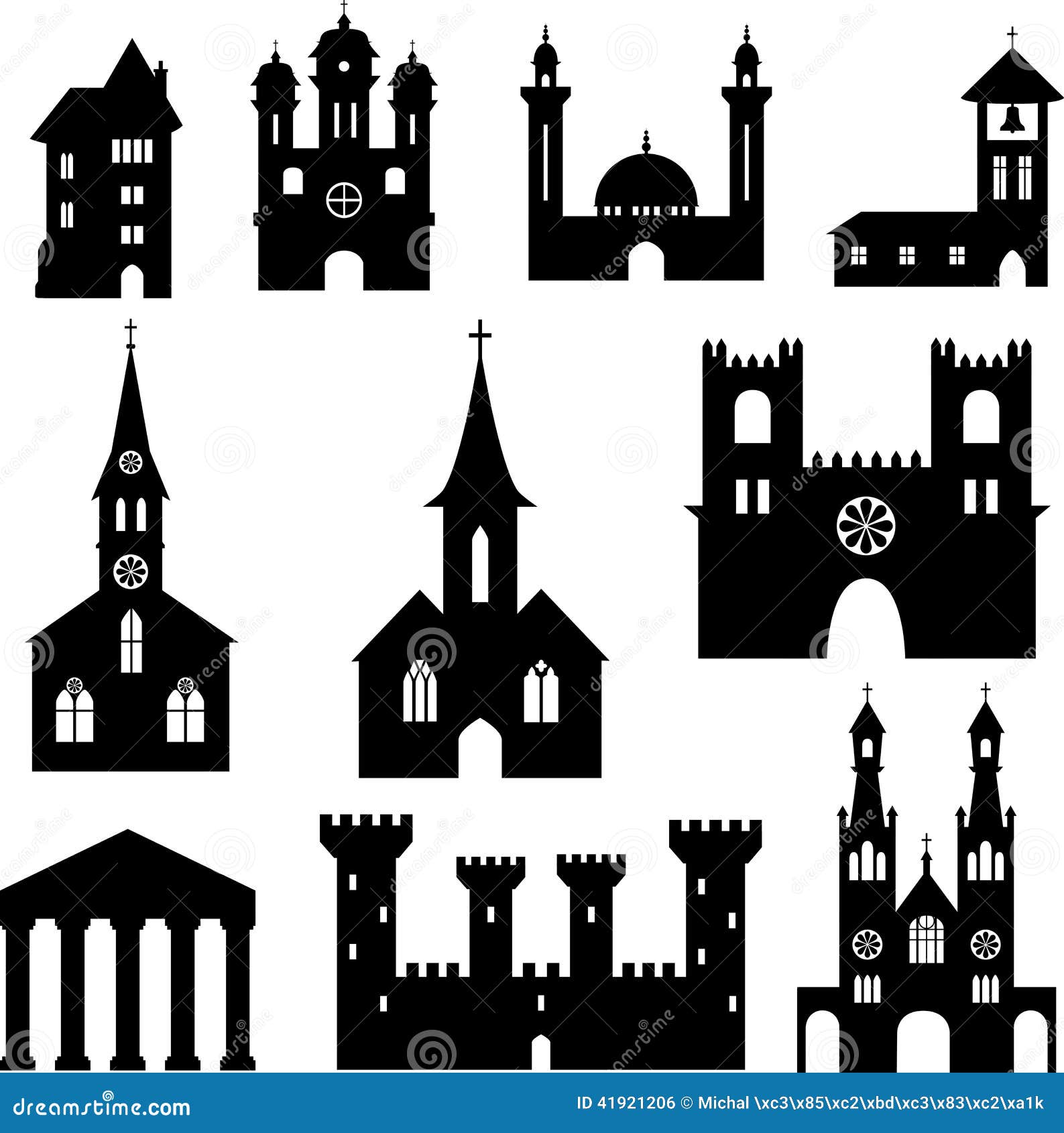 church silhouette clip art free - photo #48