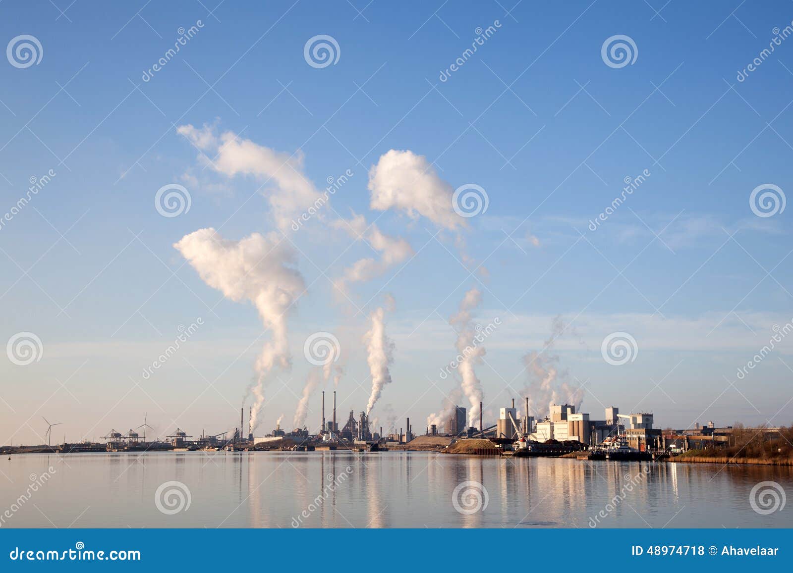 Tata steel factory in Ijmuiden, Netherlands Stock Photo - Alamy