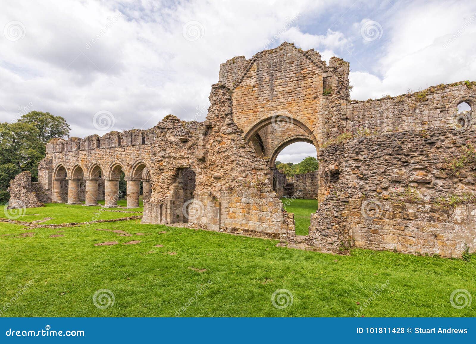 buildwas abbey, shropshire, england.