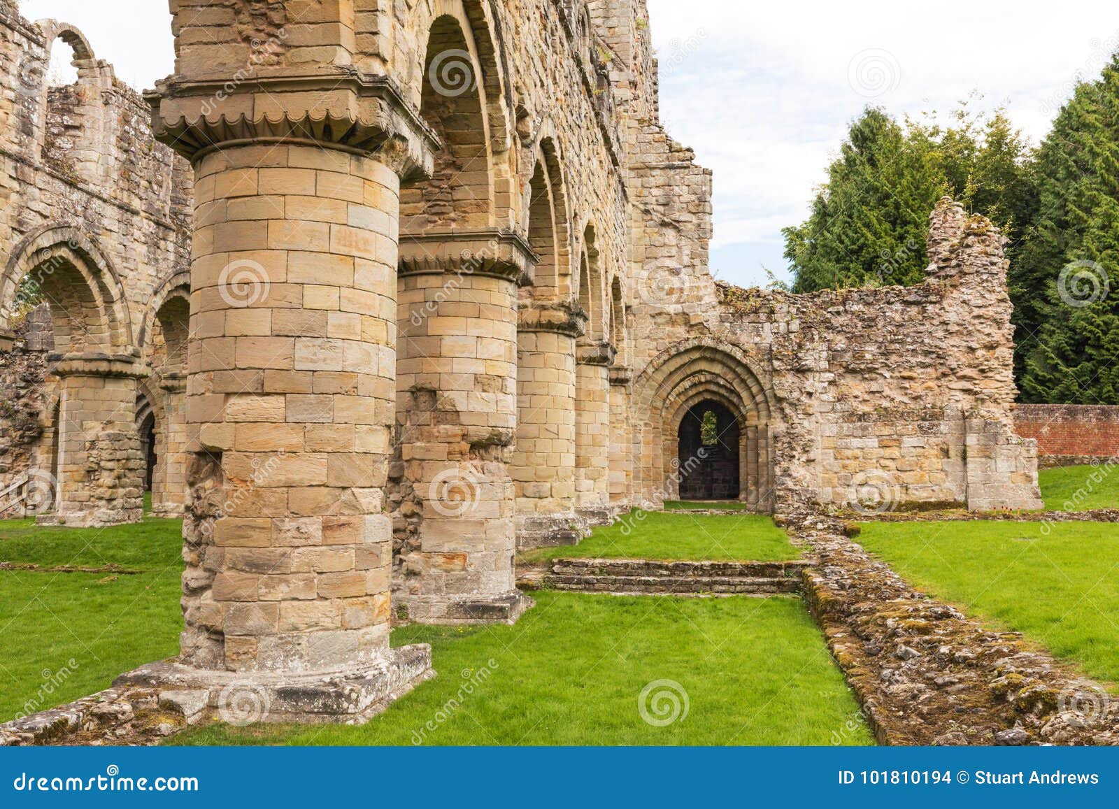 buildwas abbey, shropshire, england.