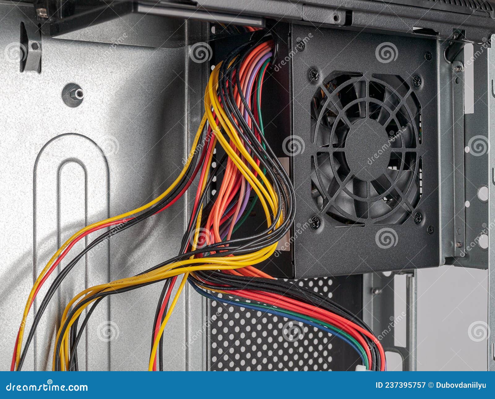 Builtin Computer Power Supply a Device Designed To Convert AC Voltage
