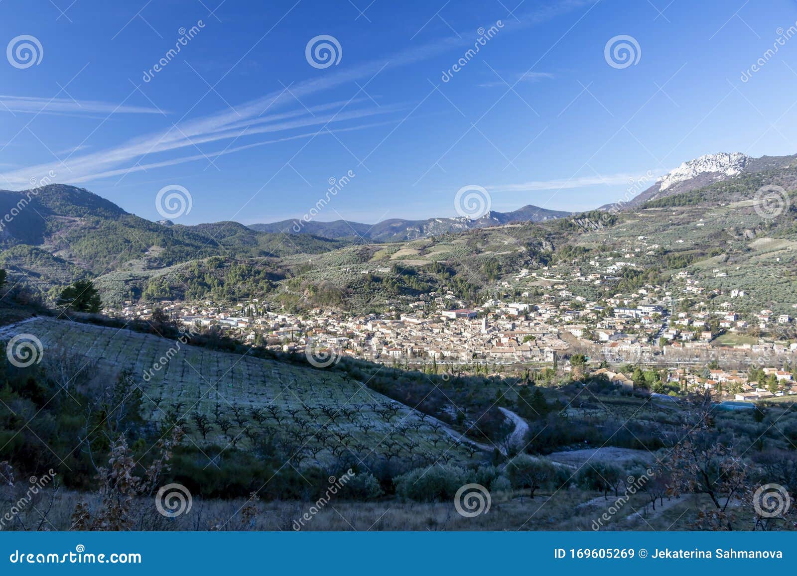 buis-les-baronnies is a commune and village in winter, drome department in southeastern france