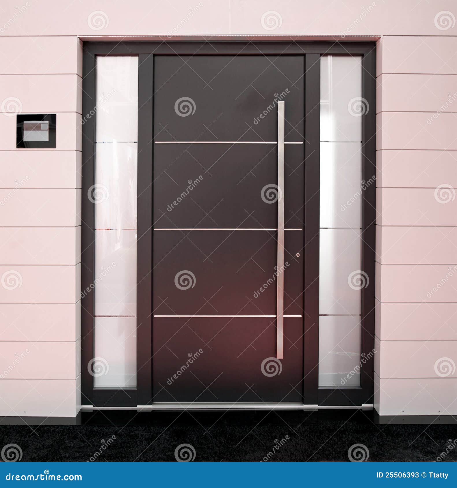 Buiten deur stock afbeelding. of deur, openlucht - 25506393