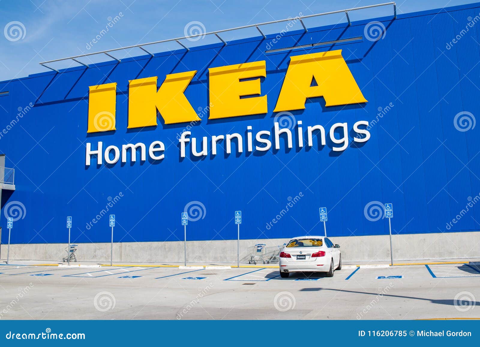 Buitenkant Van Een Ikea-opslag Redactionele Afbeelding - Image of amerikaans: 116206785