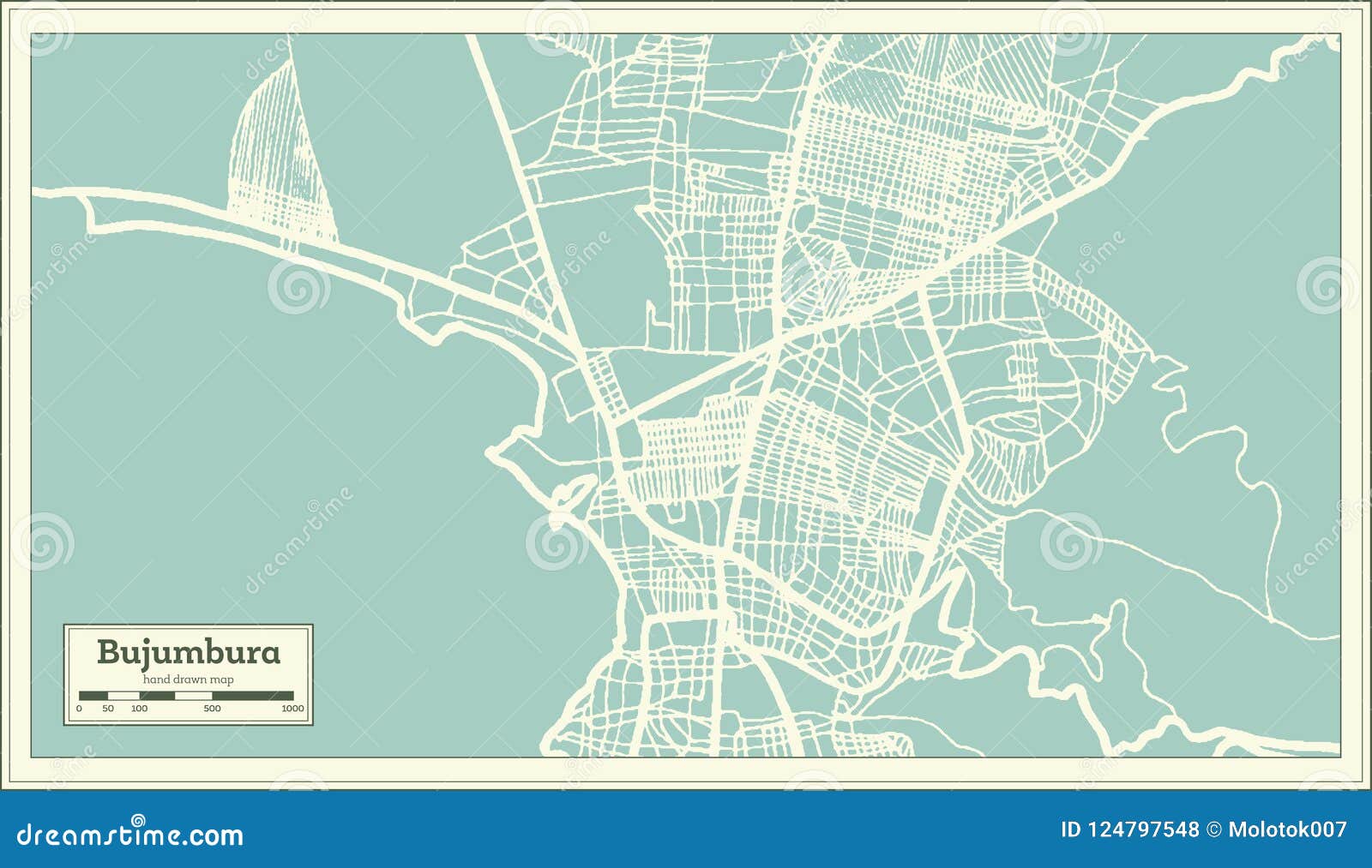 Burundi Bujumbura Capital City Pinned On Political Map Royalty Free Burundi Bujumbura Capital City Pinned On Political Map Royalty Free