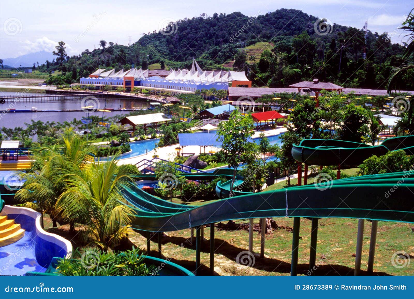 Bukit Merah Water Park Editorial Stock Image Image Of Perak 28673389