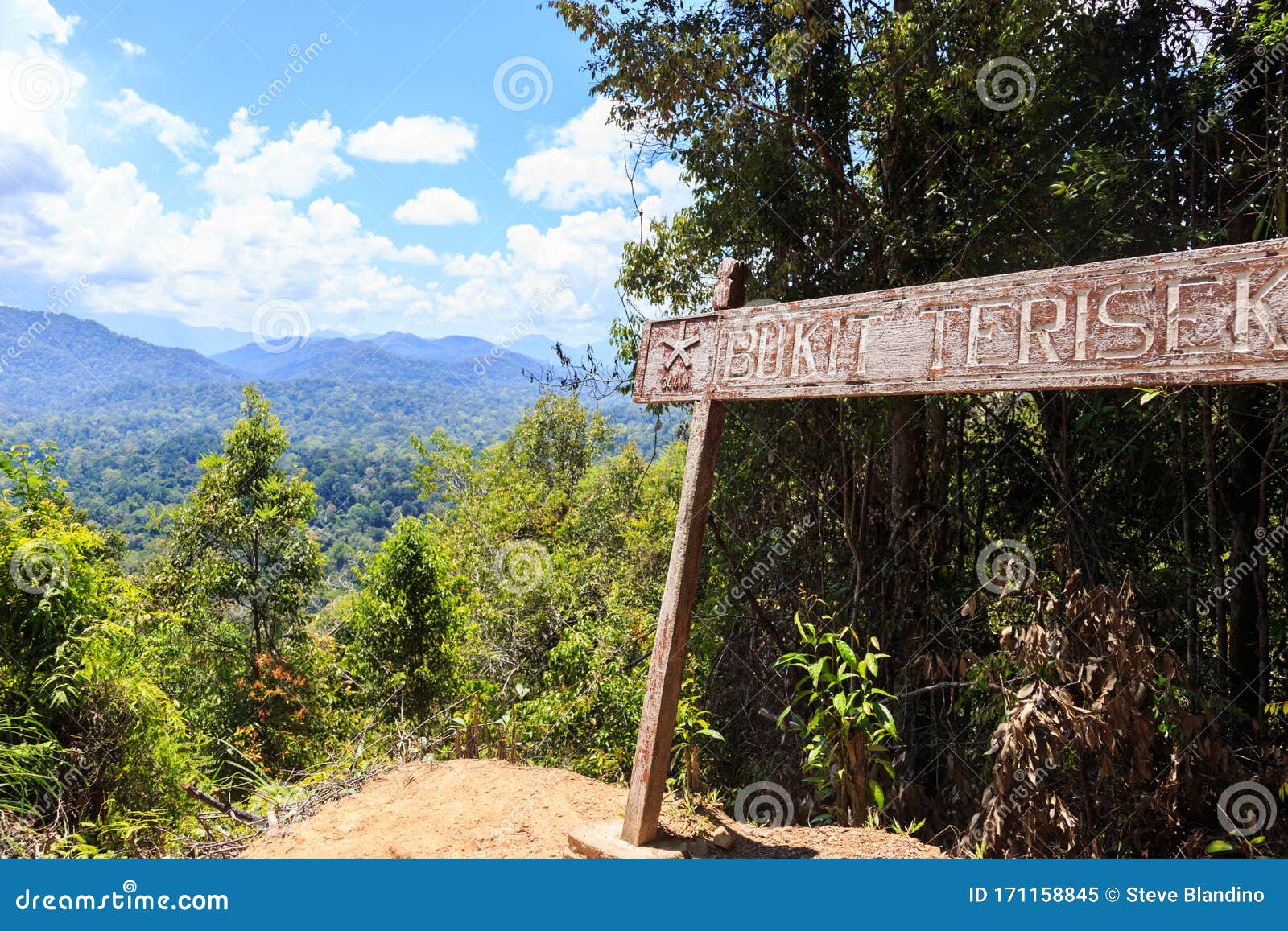 Bukit Teresek, Taman Negara Stock Image - Image of asian, hill: 171158845