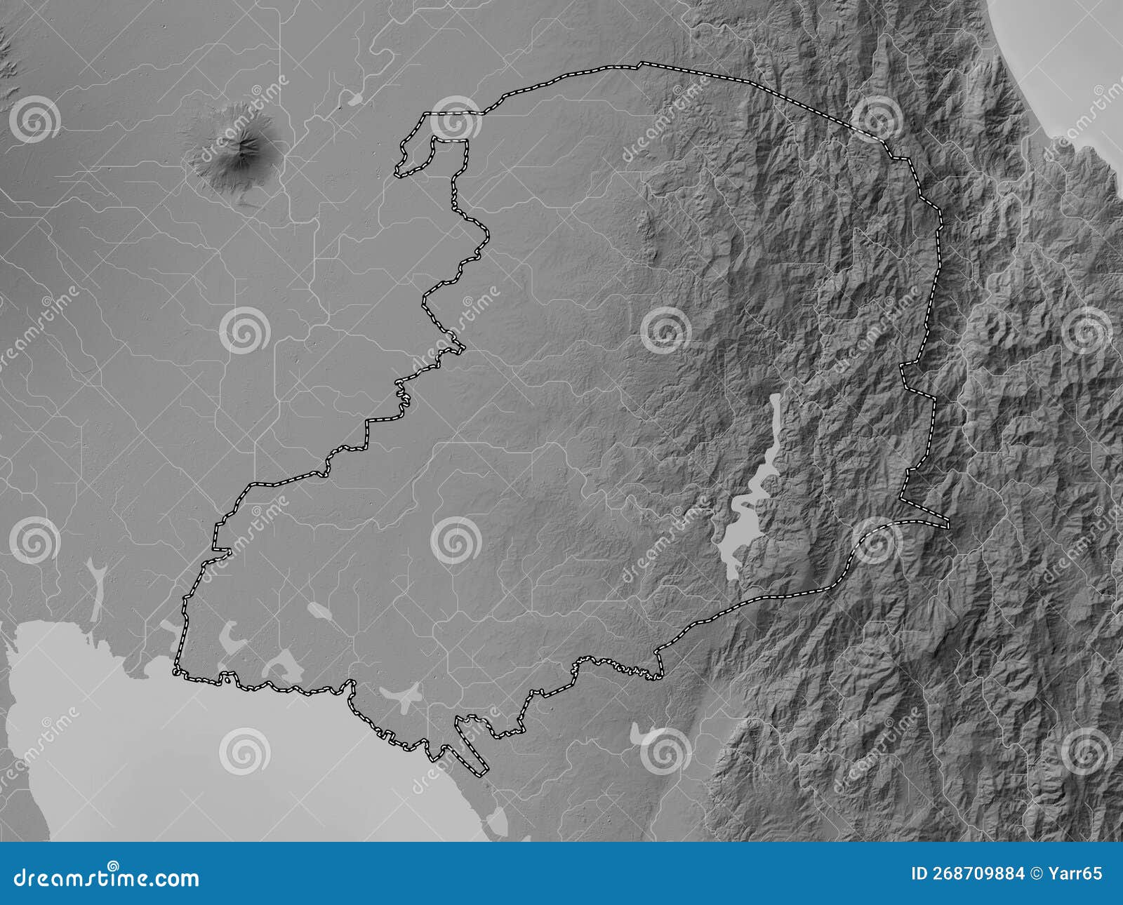 Bulacan Philippines Grayscale No Legend Stock Illustration Bulacan Philippines Grayscale No Legend Province Elevation Map Lakes Rivers 268709884