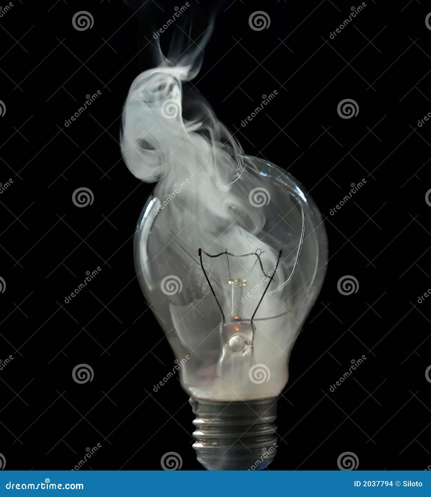 Bulb stock photo. Image of detail, burned, blown, abstraction 2037794