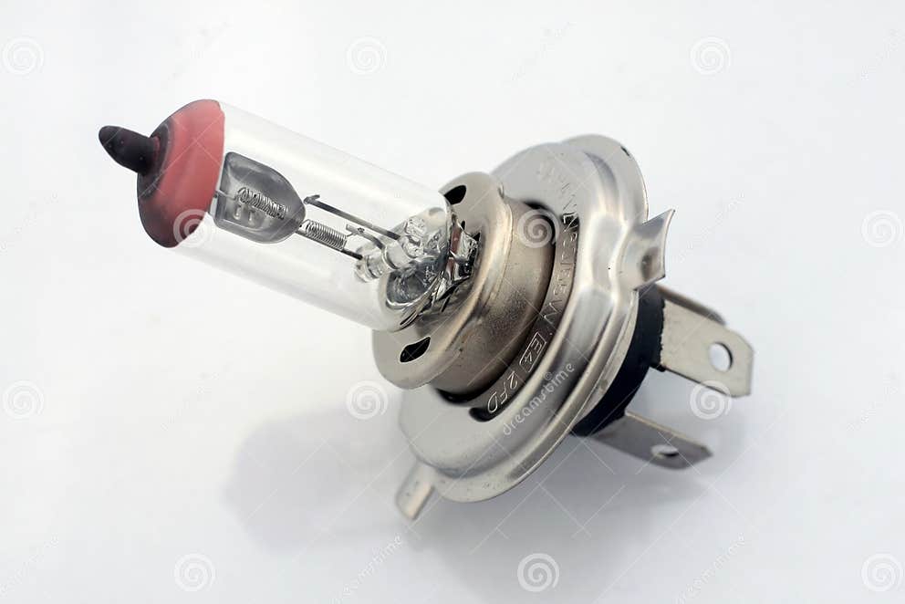 Bulb for car headlight stock photo. Image of electrician 14507016