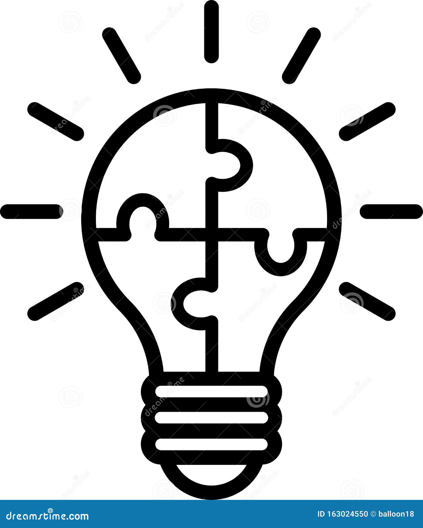 Light Bulb Puzzle Build Diagram Great Powerpoint Clip vrogue.co