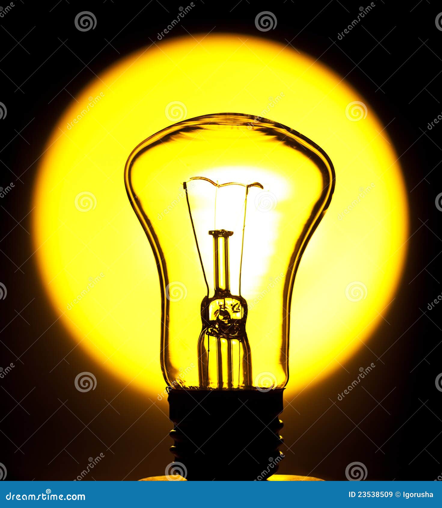 Bulb in the sun stock image. Image of concept, single 23538509