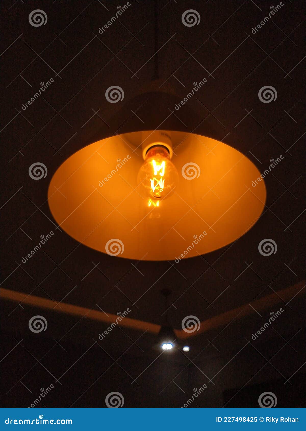Bulb yellow light stock image. Image of lamp, font, bulb 227498425