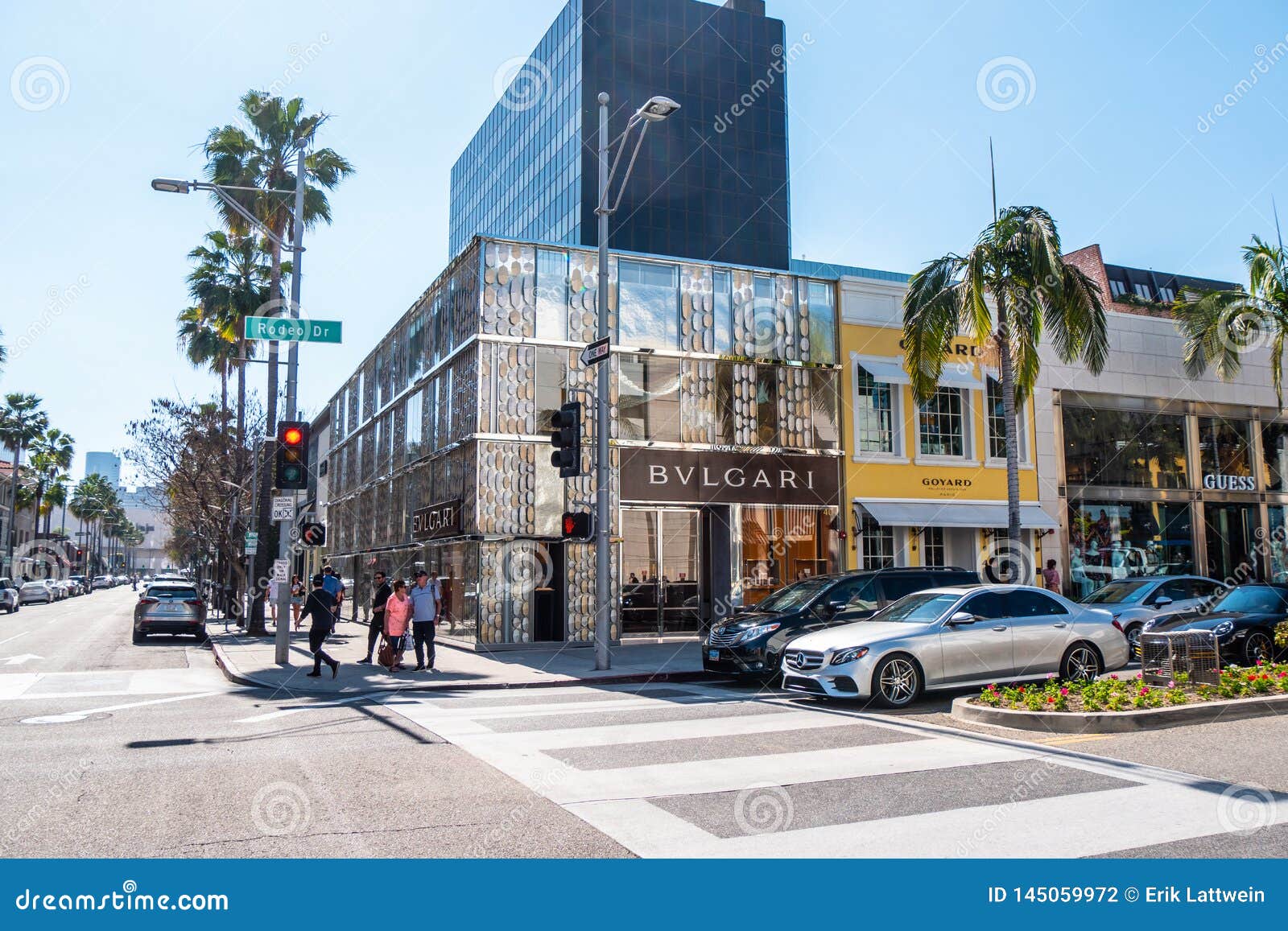 Bulgari Store At Rodeo Drive In Beverly 