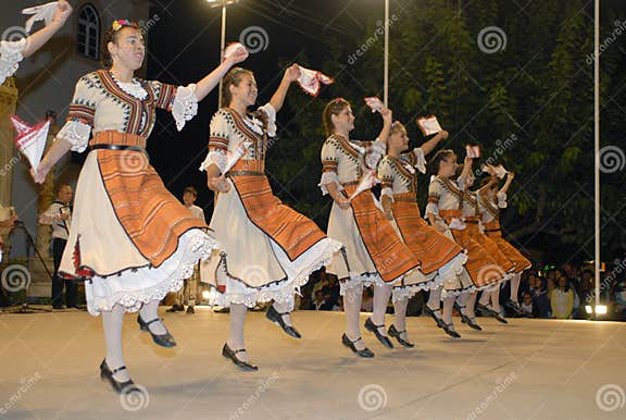Bulgaria Musical Dance Group Editorial Stock Photo - Image of human