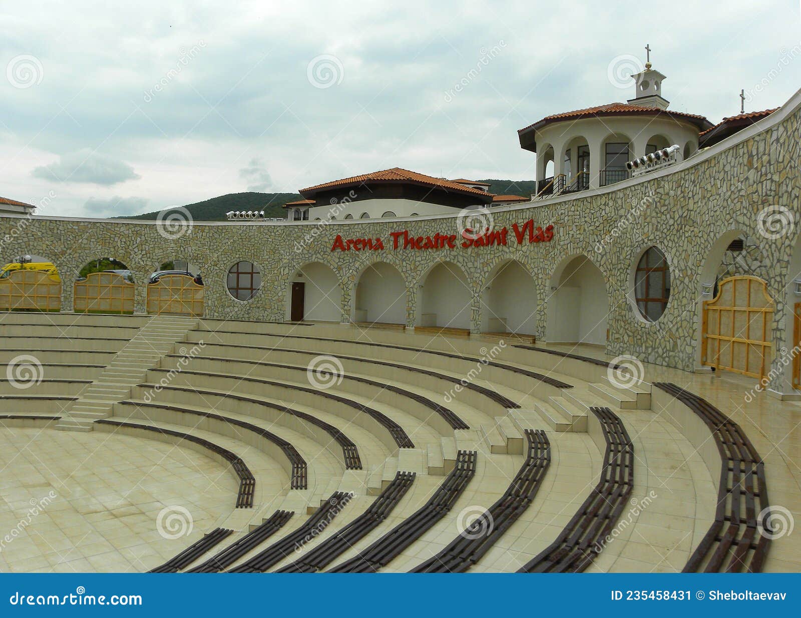 Bulgaria, Sveti Vlas. Arena Theater Saint Vlas Editorial Photo - Image ...