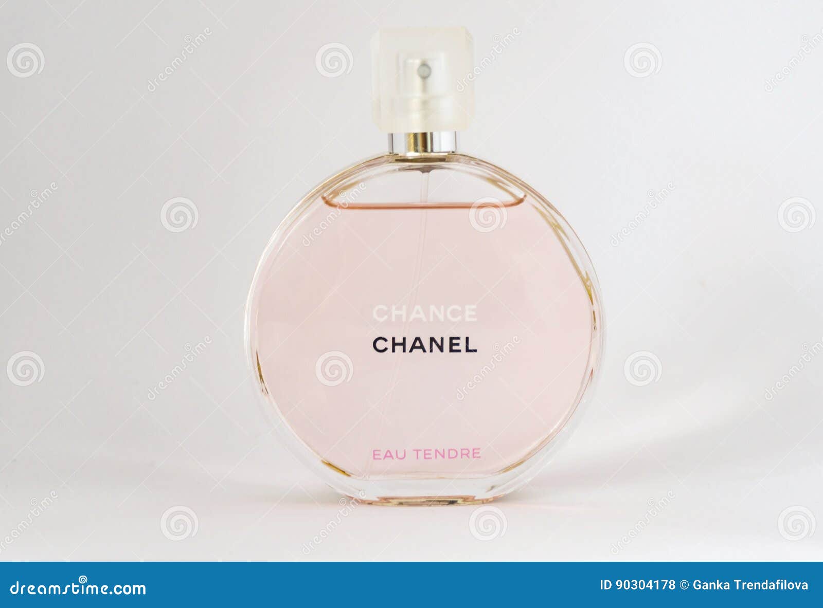 Bulgaria, Varna - 10/03/2017. Chance Chanel, Perfume on a White Editorial  Stock Photo - Image of illustrative, beautiful: 90304178