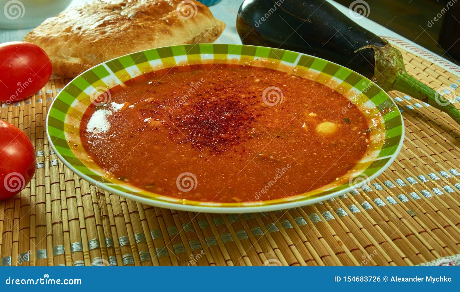 Bulgarian Shkembe Chorba stock photo. Image of cuisine - 154683726