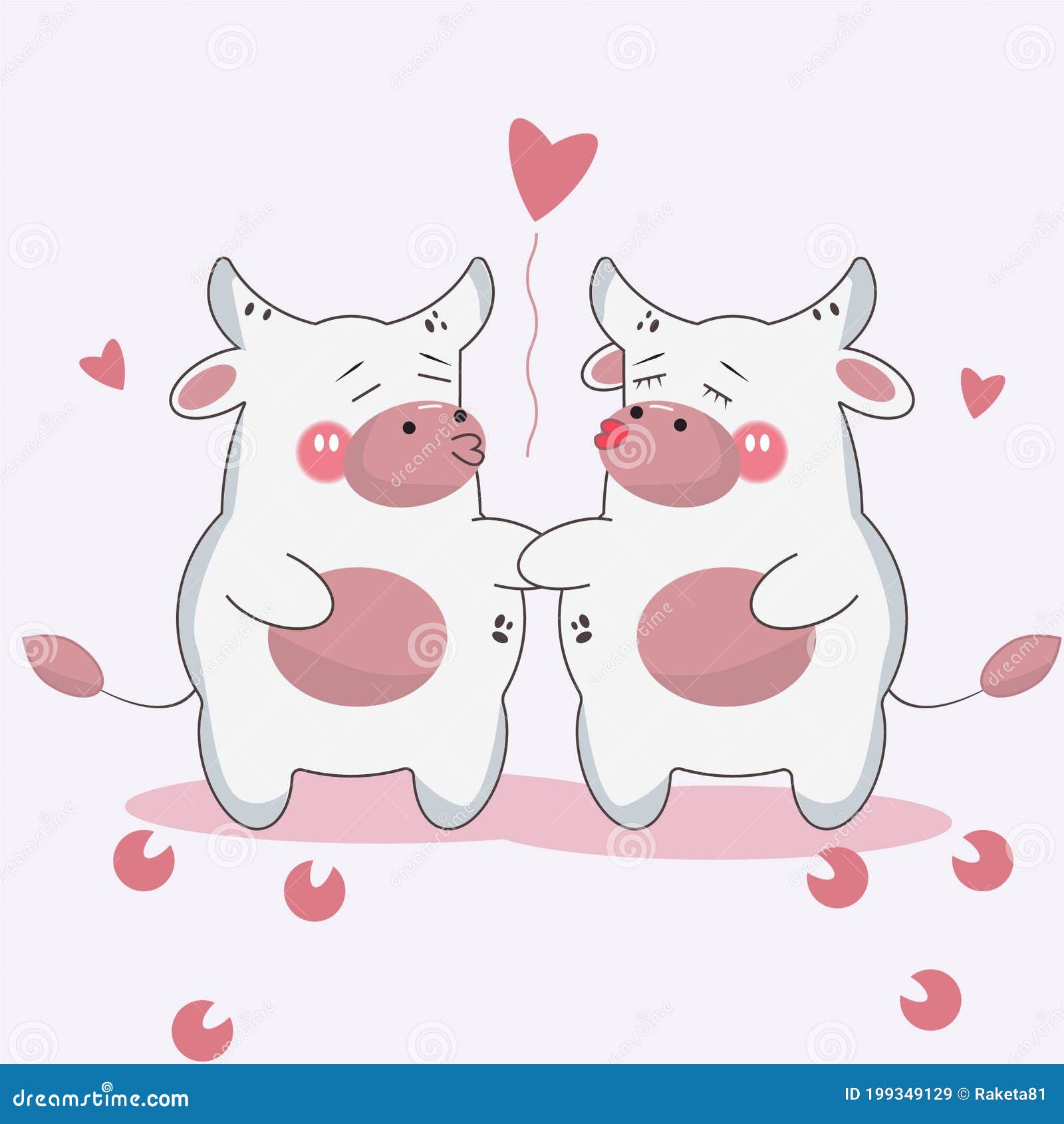 Cartoon Cow Kiss Stock Illustrations – 42 Cartoon Cow Kiss Stock  Illustrations, Vectors & Clipart - Dreamstime