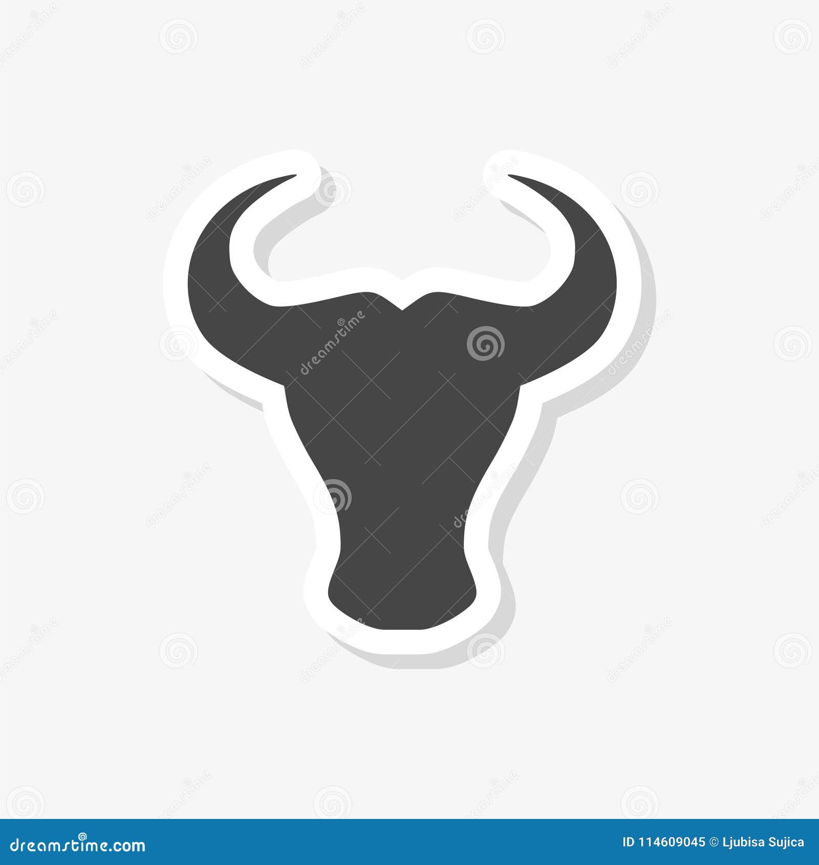XSD 1 cặp kim loại bò logo xe ô tô trang trí tấm gắn logo Dán Decal cho  Lamborghini Bull | Lazada.vn