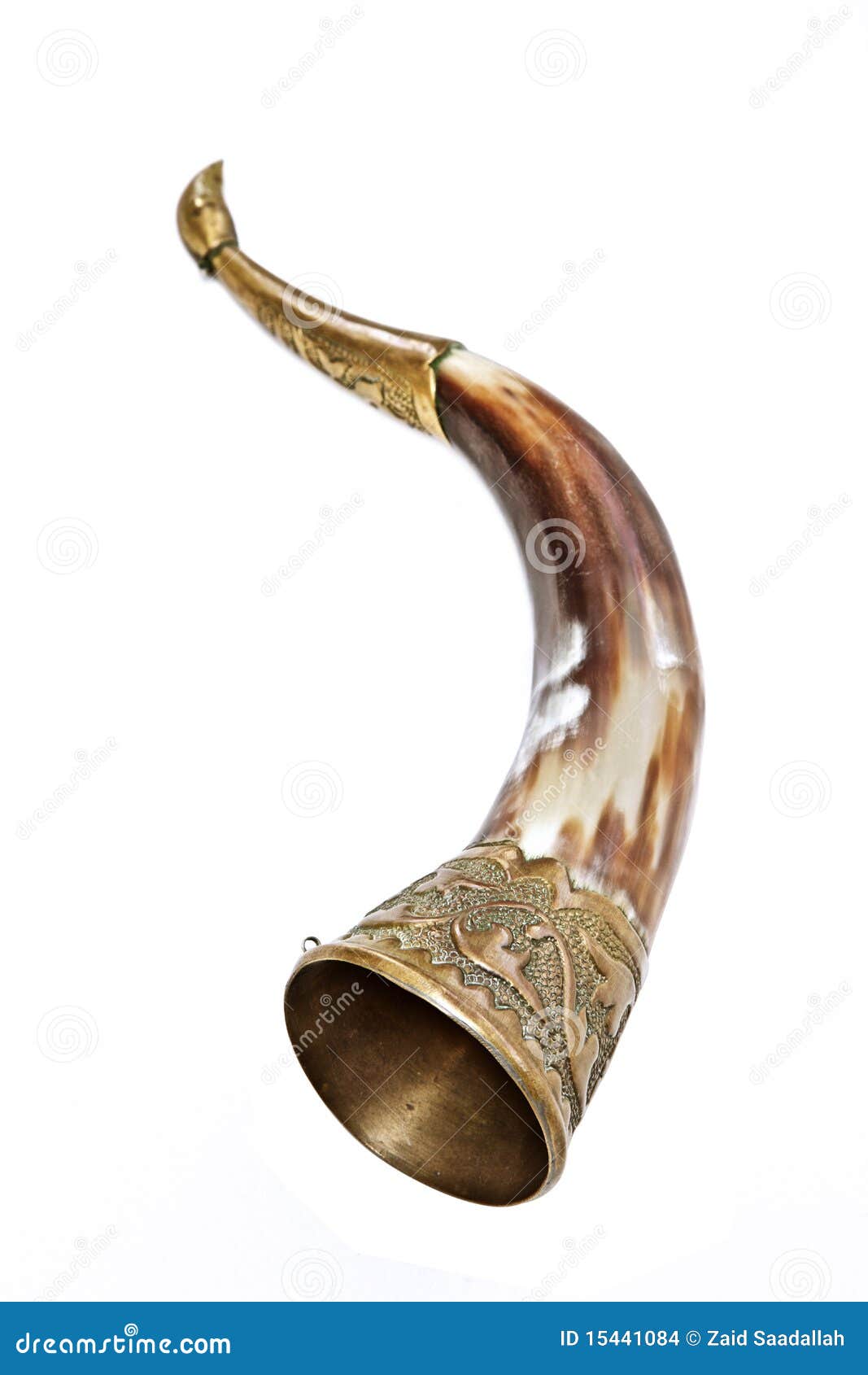 Bull s Hollow horn stock photo. Image of decoration, antique 15441084