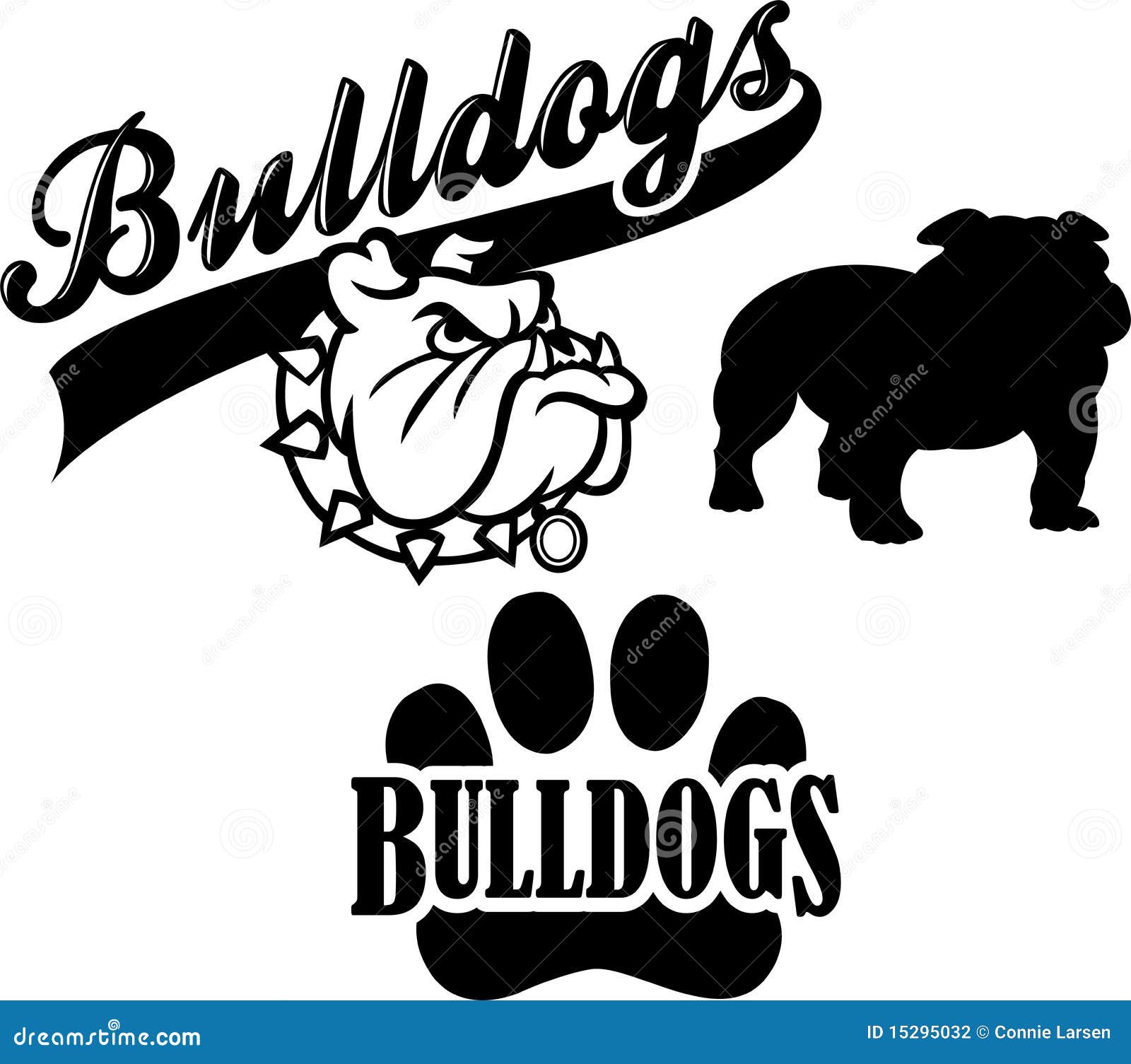 Bulldog Clipart Mascot