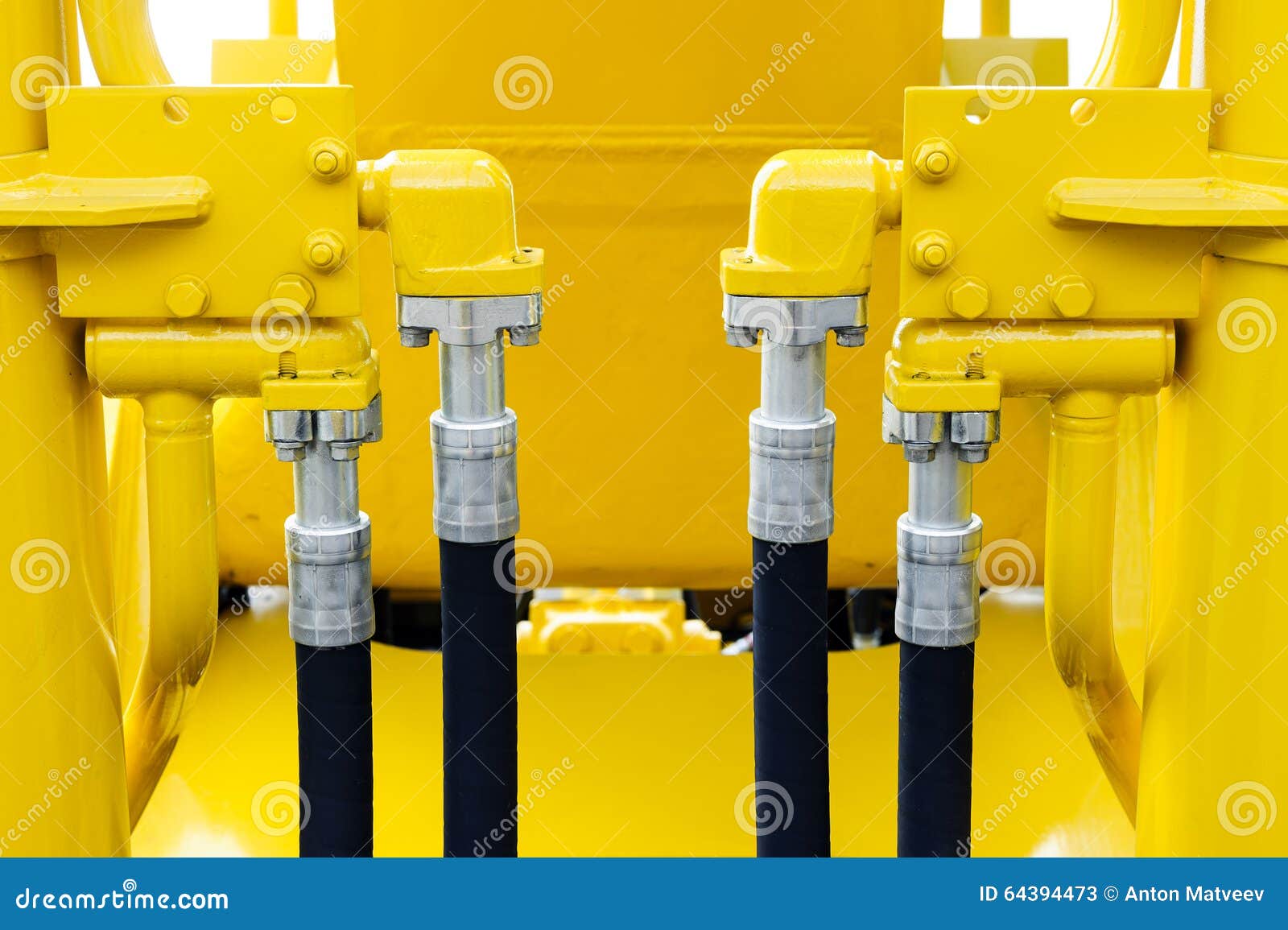 bulldozer hydraulic hoses