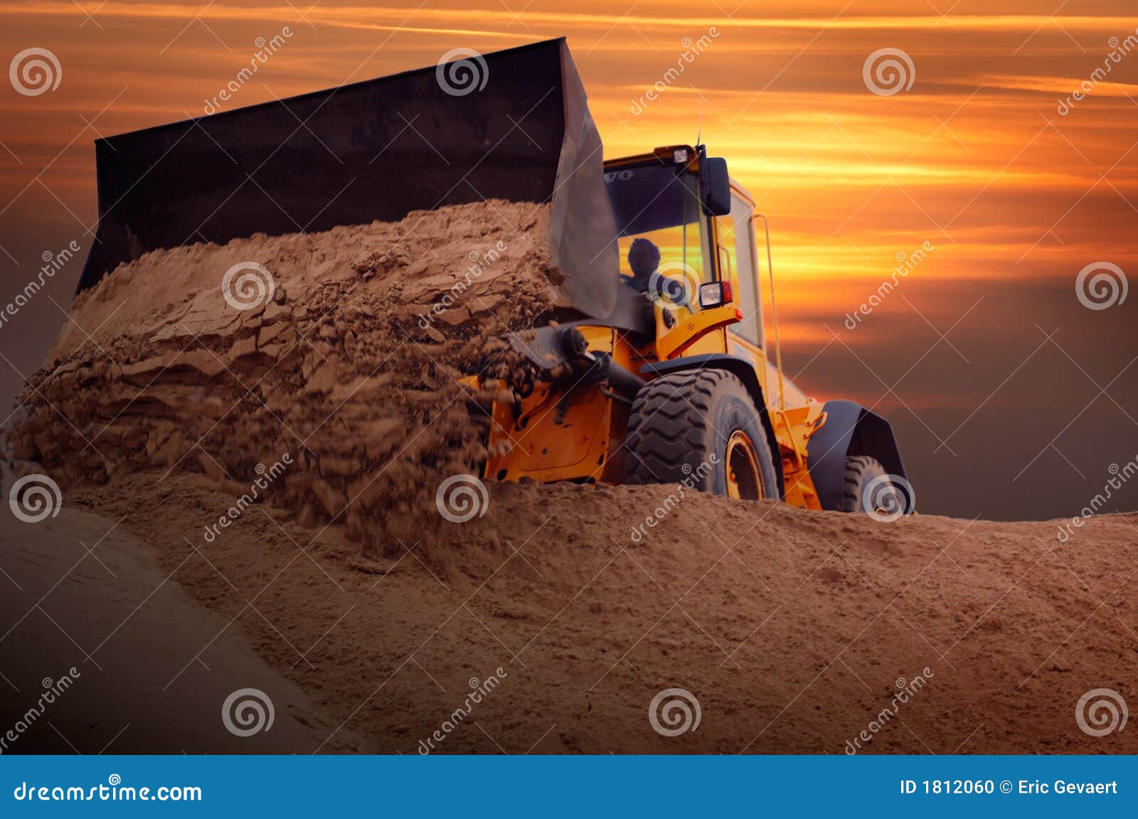 bulldozer at work
