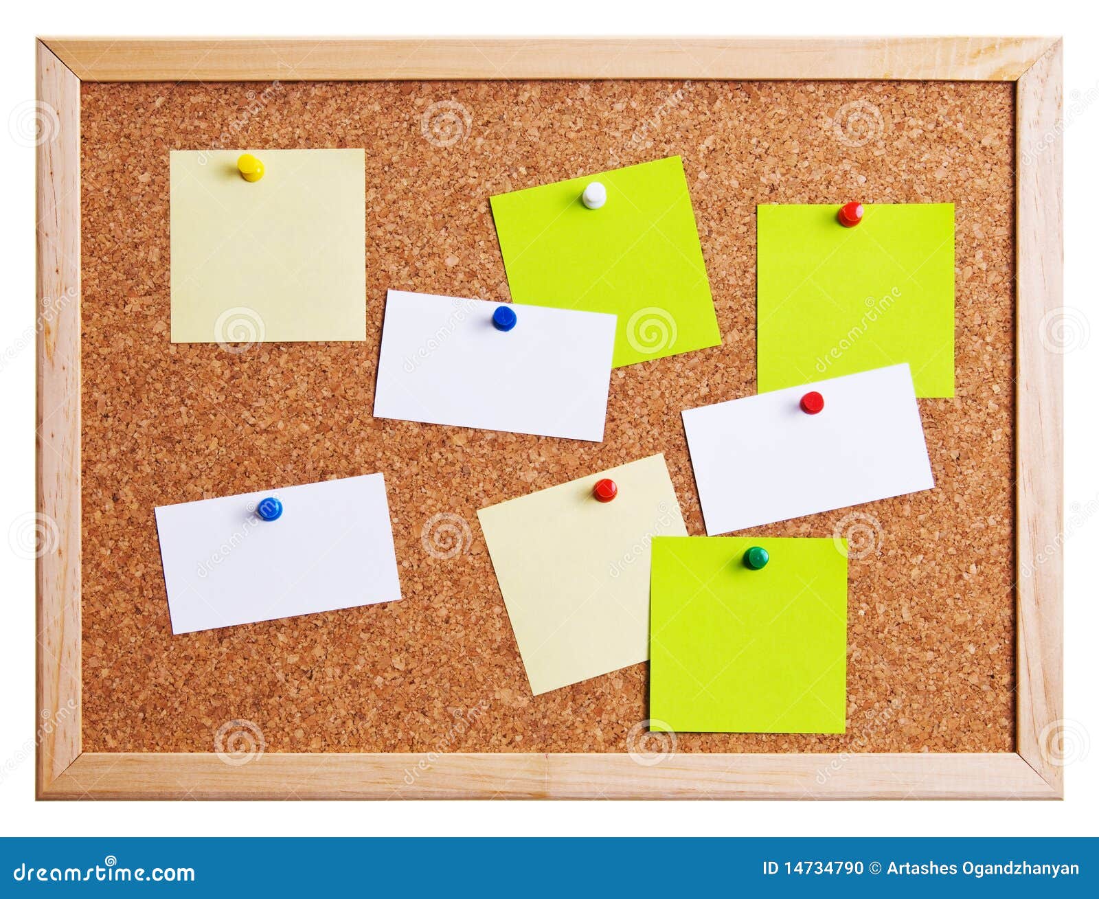 Bulletin board stock photo. Image of blank, info, bulletin 14734790