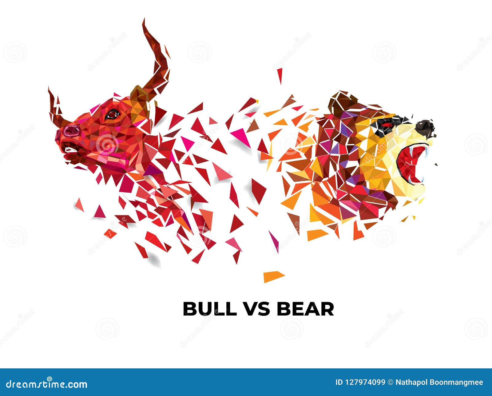 Details more than 74 bull vs bear tattoo best  thtantai2