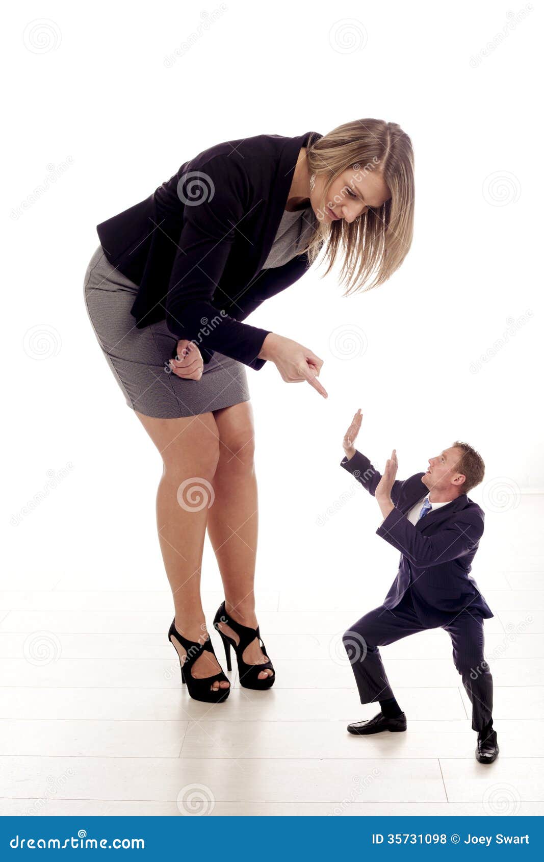 Bullying in the workplace. stock photo. Image of discipline - 35731098